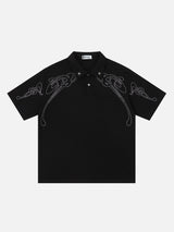 WINGY - Graphic Polo Shirt