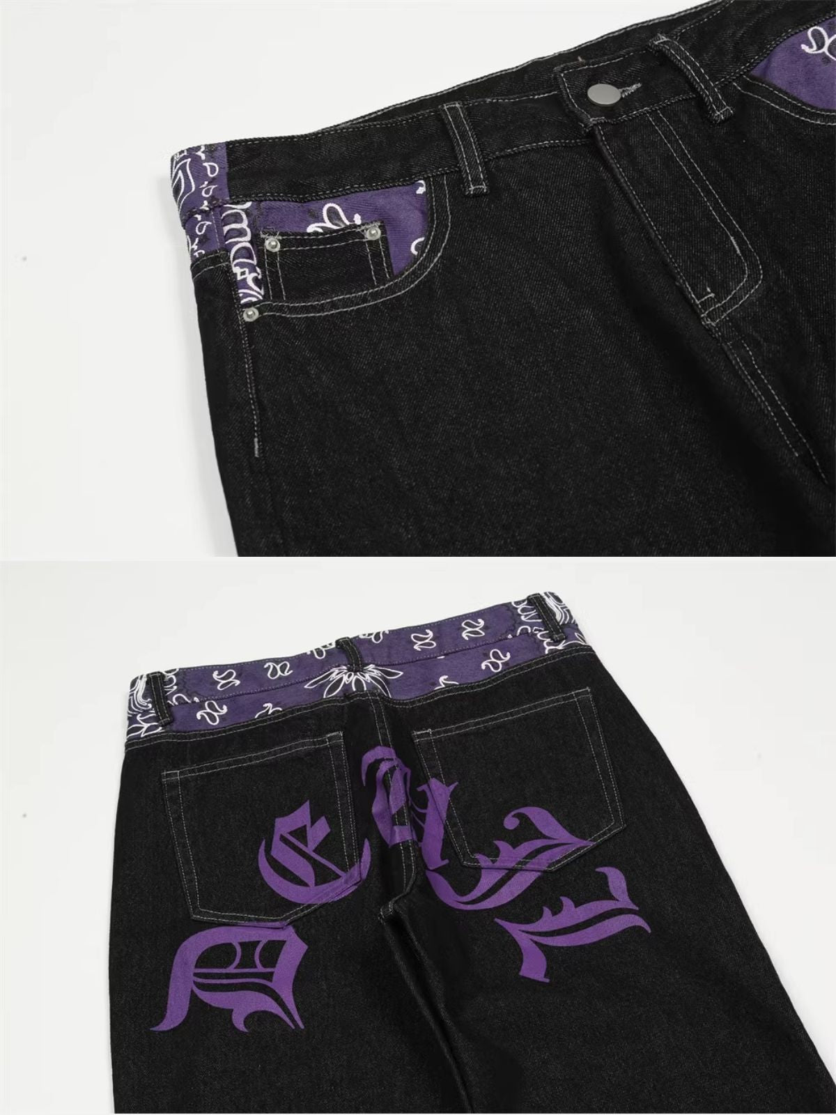 LERO - Regular Graphic Jeans | TEENWEAR.EU