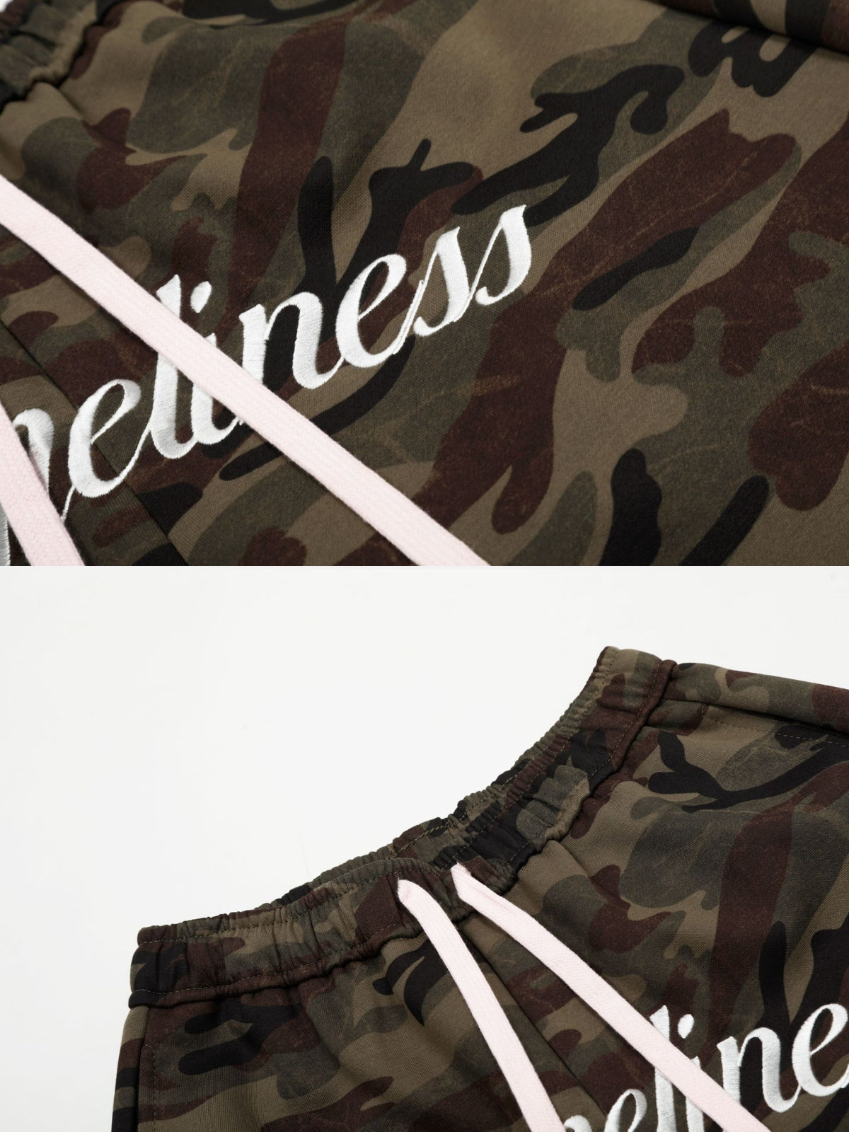 LONELINESS - Baggy Embroidered Jorts | Teenwear.eu