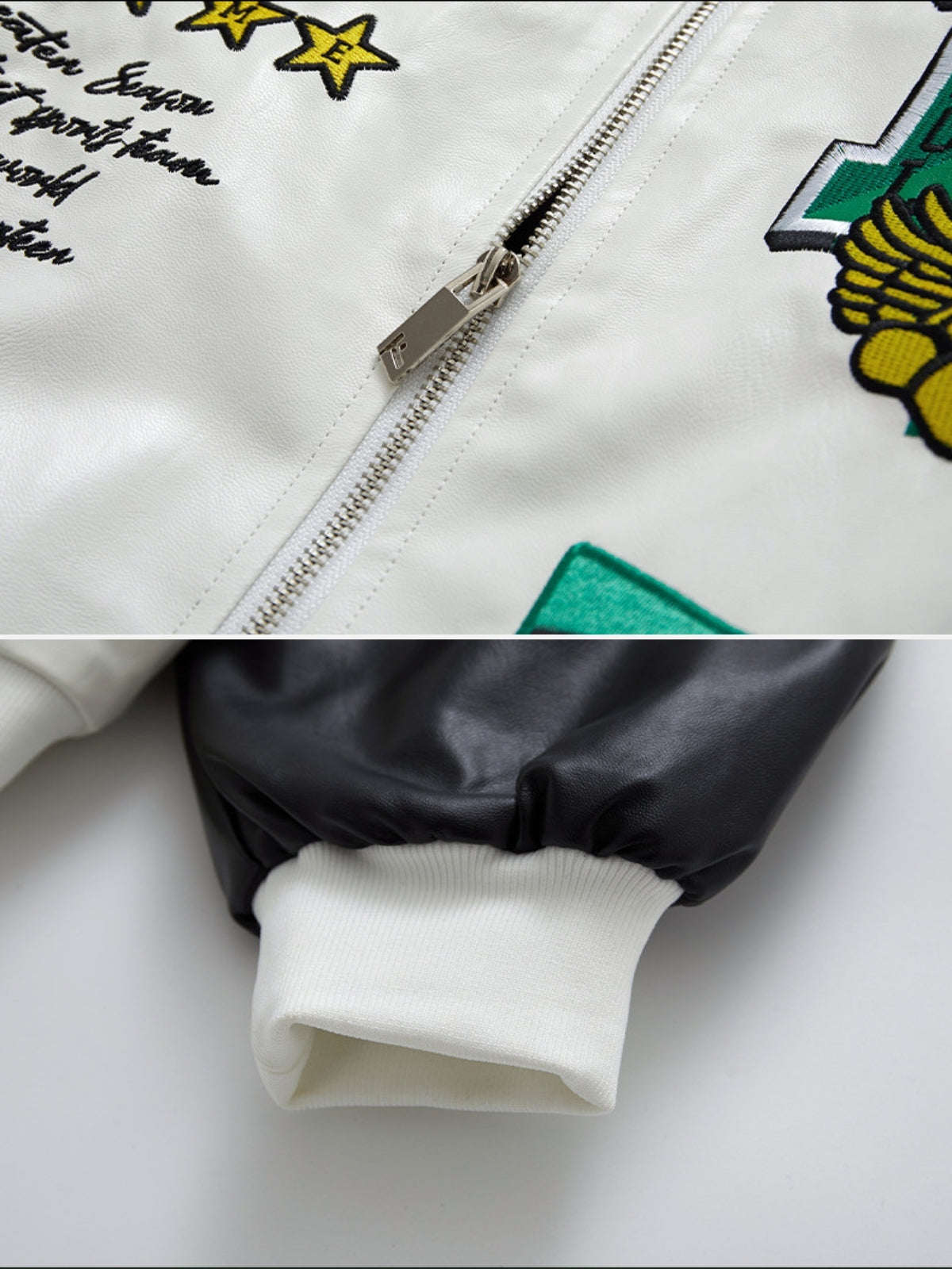 WORLDWIDE - Oversized Graphic Varsity Jacket | TEENWEAR.EU