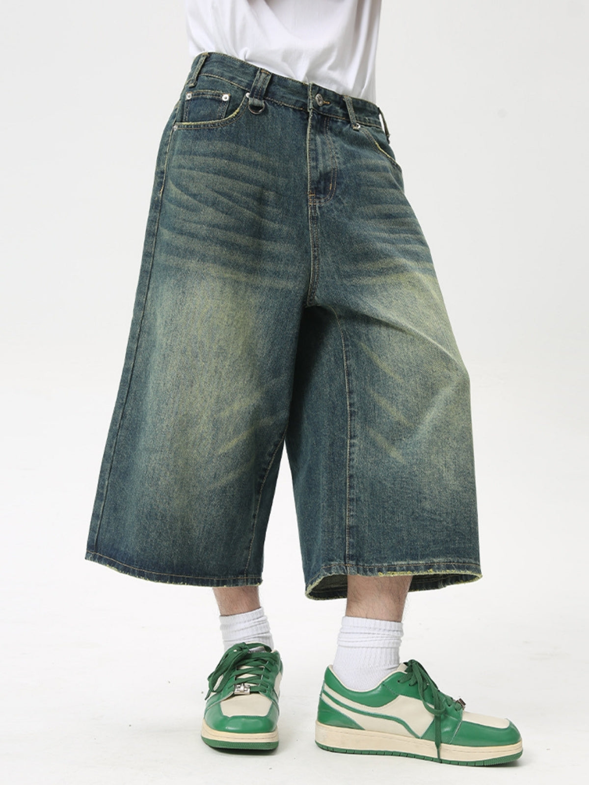 SUFFERS - Loose Denim Jorts | TEENWEAR.EU
