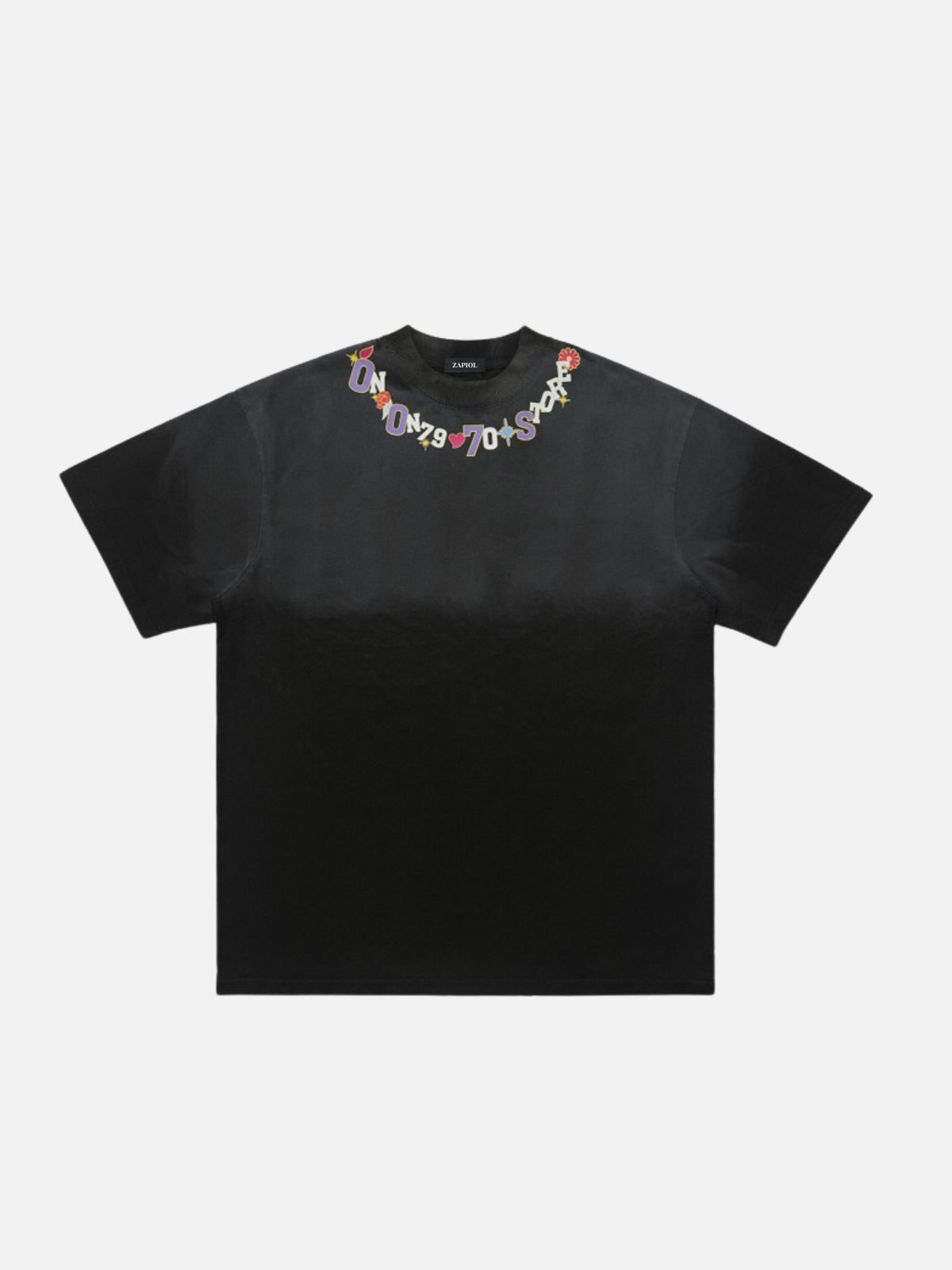 NECKGRAFF - Oversized Print T-Shirt Grey | TEENWEAR.EU