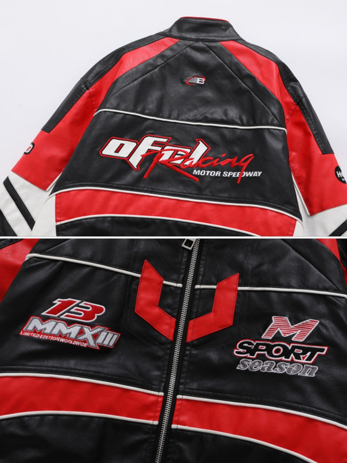 MMXIII - Oversized Graphic Racing Jacket