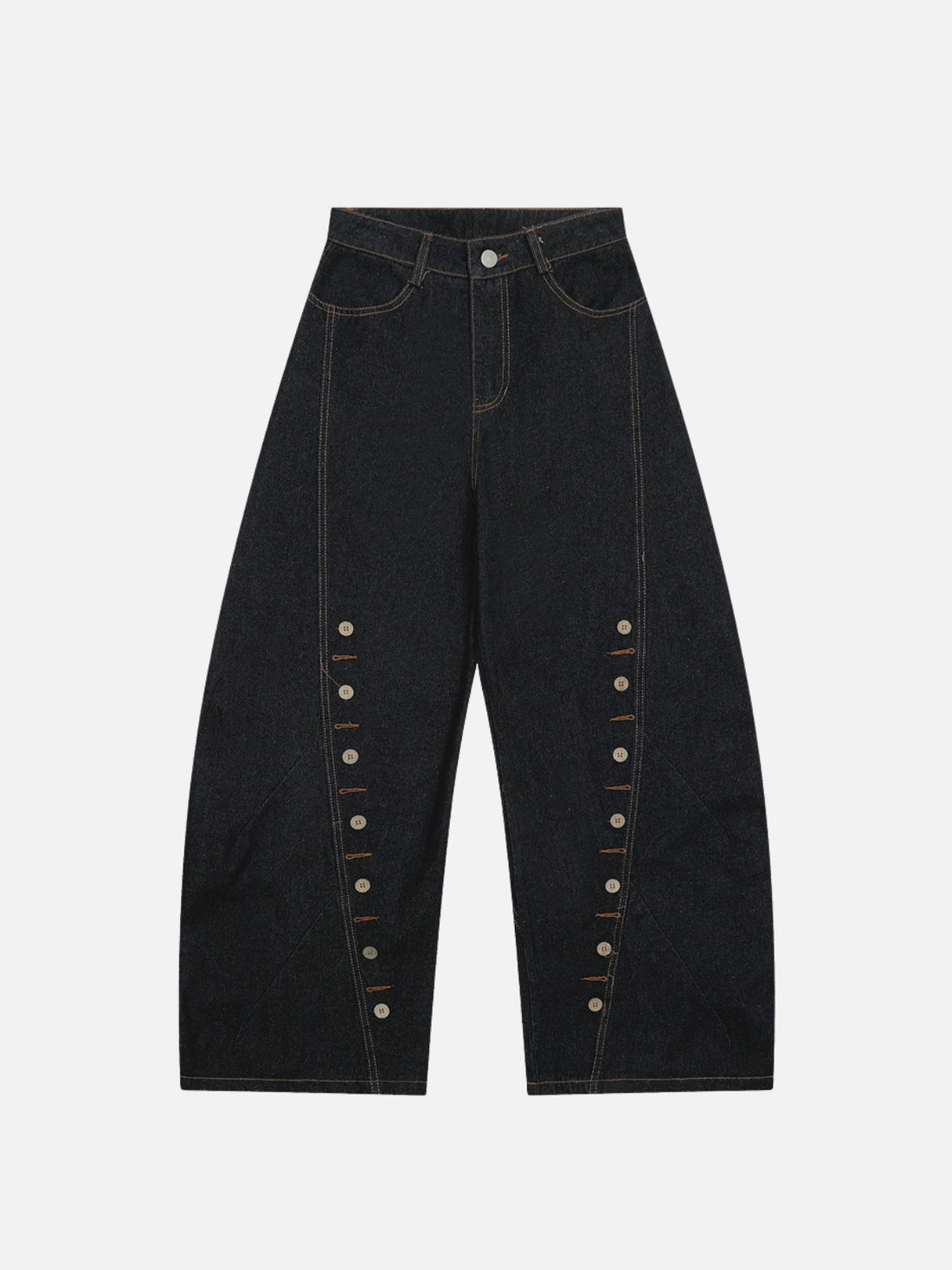 CRAZIO - Baggy Graphic Jeans Blue | Teenwear.eu