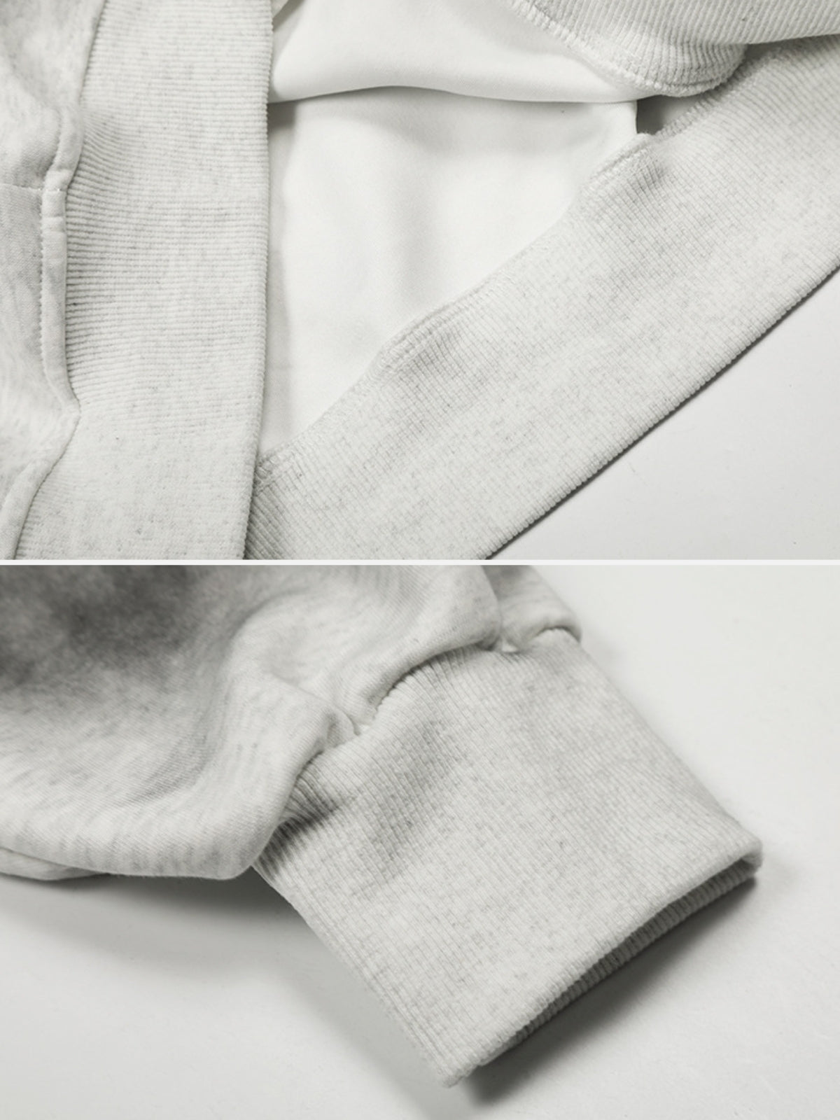 FLUFFY - Oversized Print Zip Up Hoodie