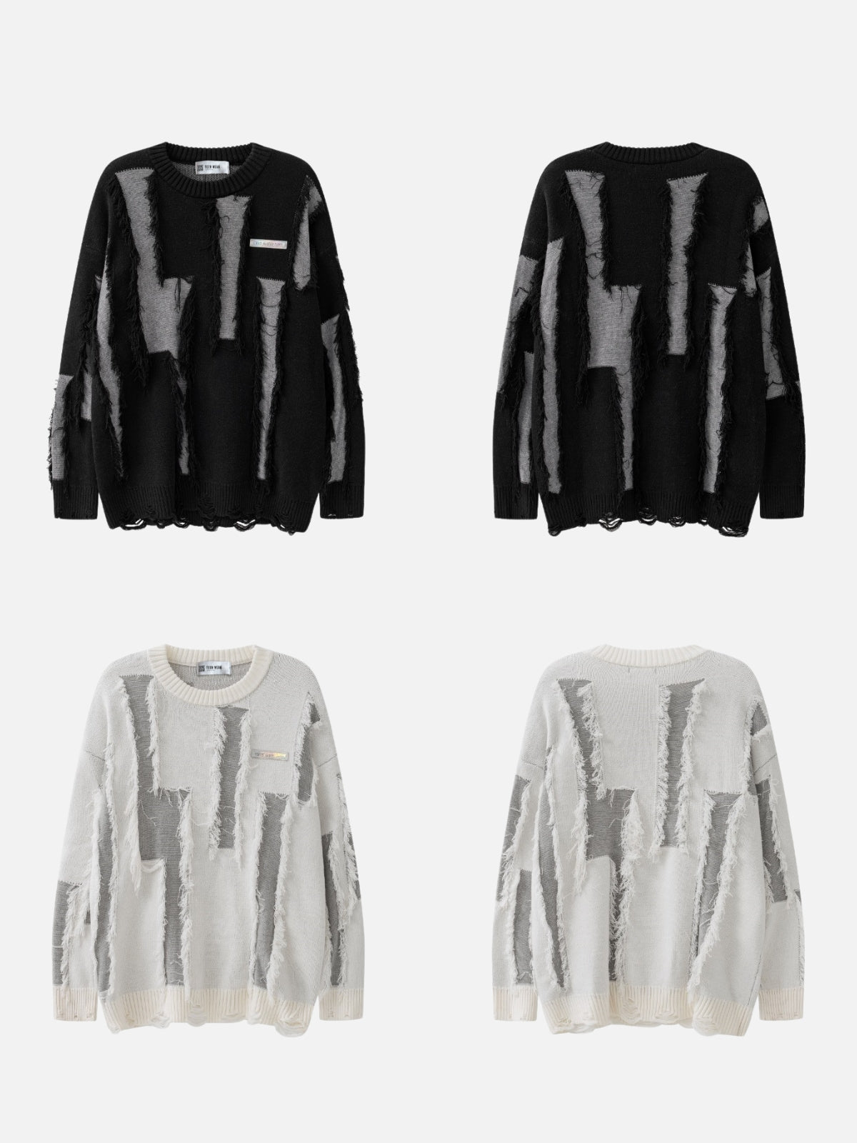 REAPER - Oversized Embroidered Sweater | TEENWEAR.EU