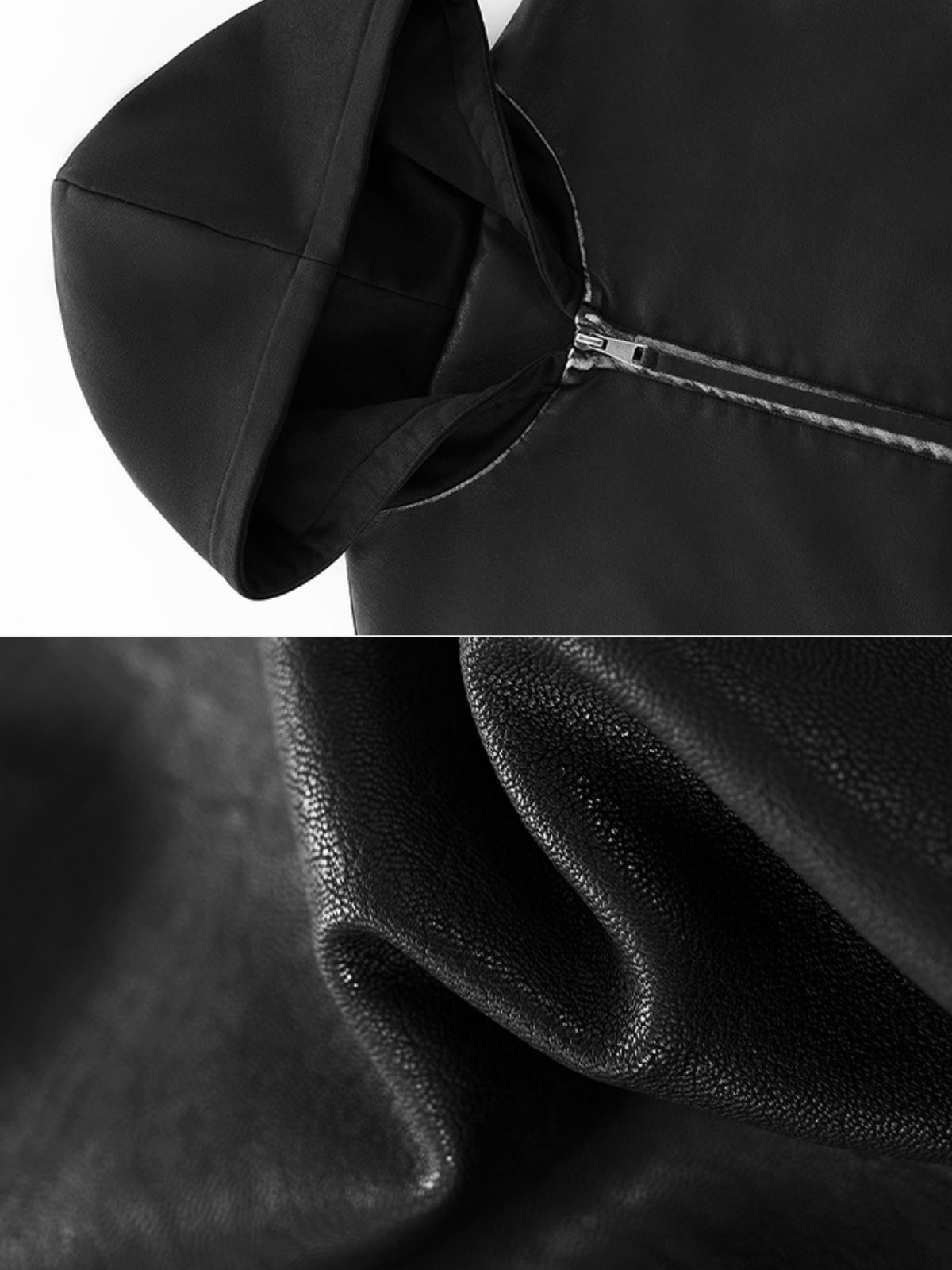 BARON - Oversized Graphic Zip Up Hoodie