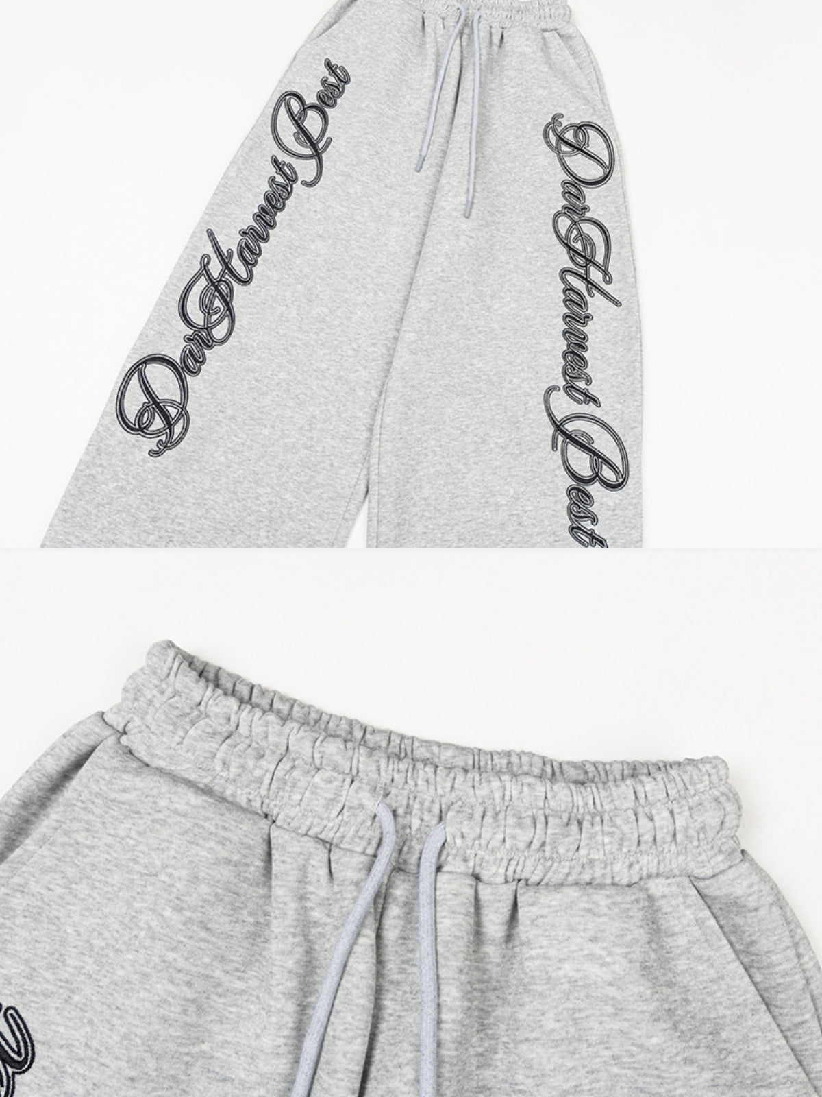 HARVESTY - Baggy Print Sweatpants