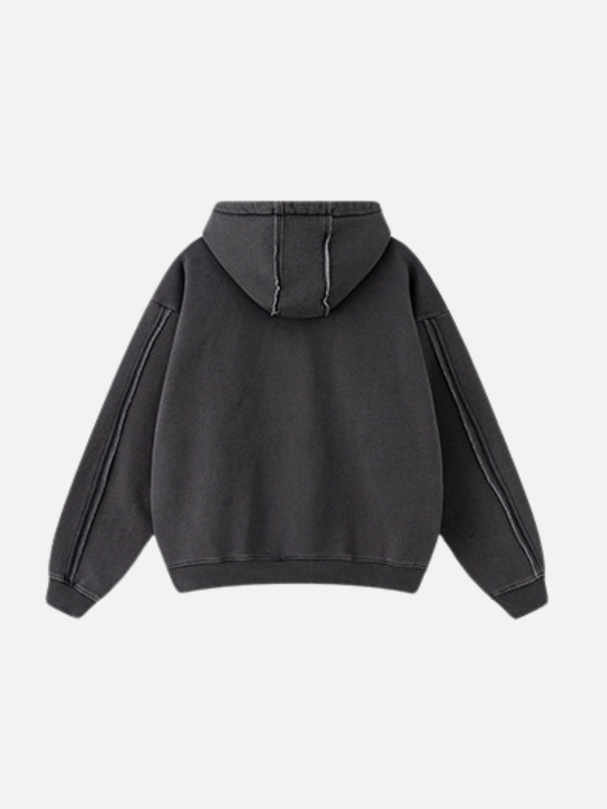 VICOS - Oversized Basic Premium Zip Up Hoodie