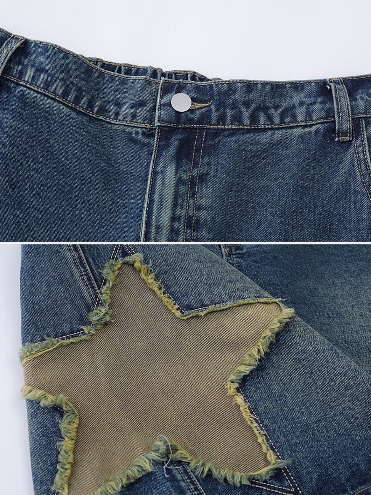 STARENDY - Loose Denim Shorts | TEENWEAR.EU