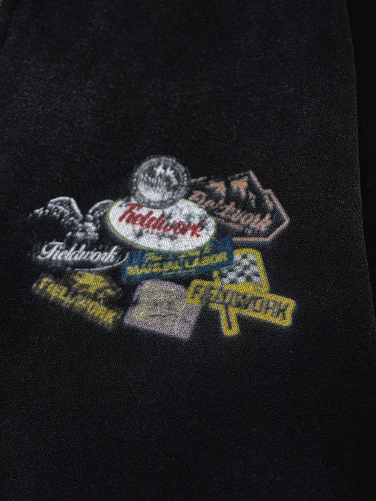 PATCHRACE - Oversized Graphic Zip Up Hoodie | TEENWEAR.EU