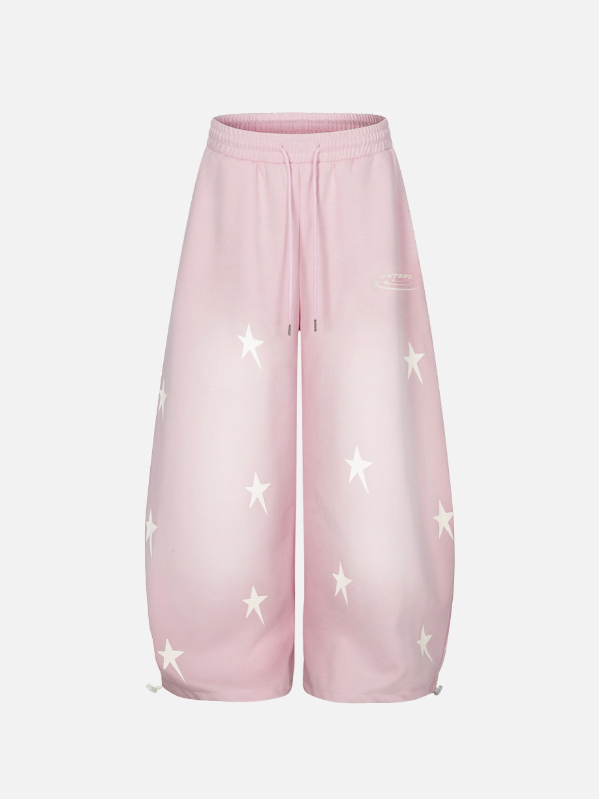 RENTENG - Baggy Graphic Sweatpants Pink | Teenwear.eu