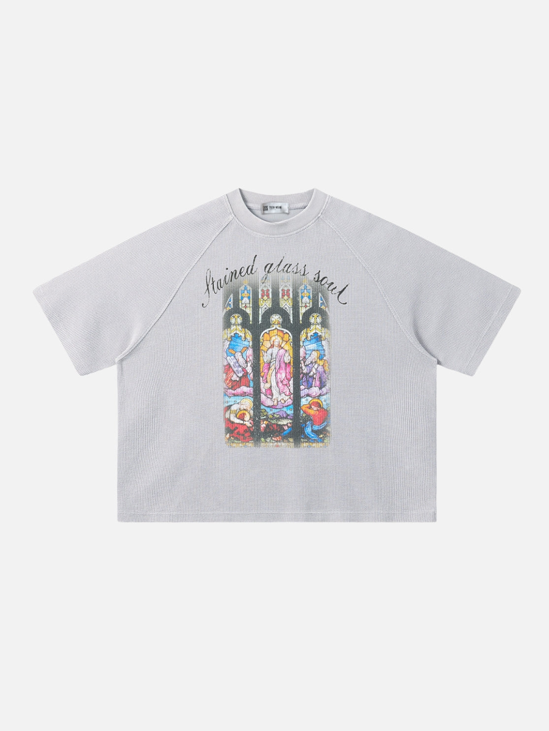 CATHEDRA - Boxy Fit Print T-shirt White | Teenwear.eu