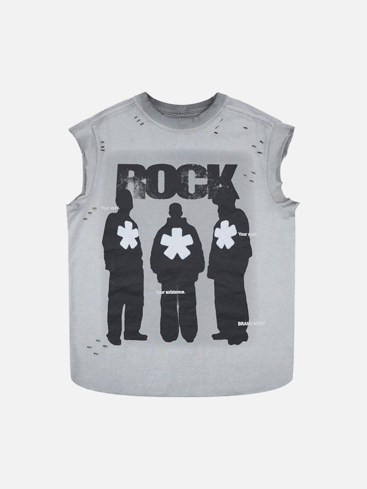ROCKY - Oversized Graphic Tank Top