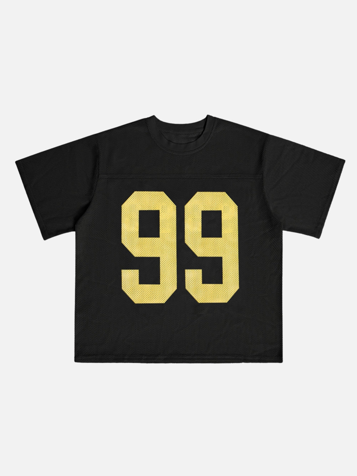 MT99 - Oversized Graphic Jersey T-Shirt Black | TEENWEAR.EU