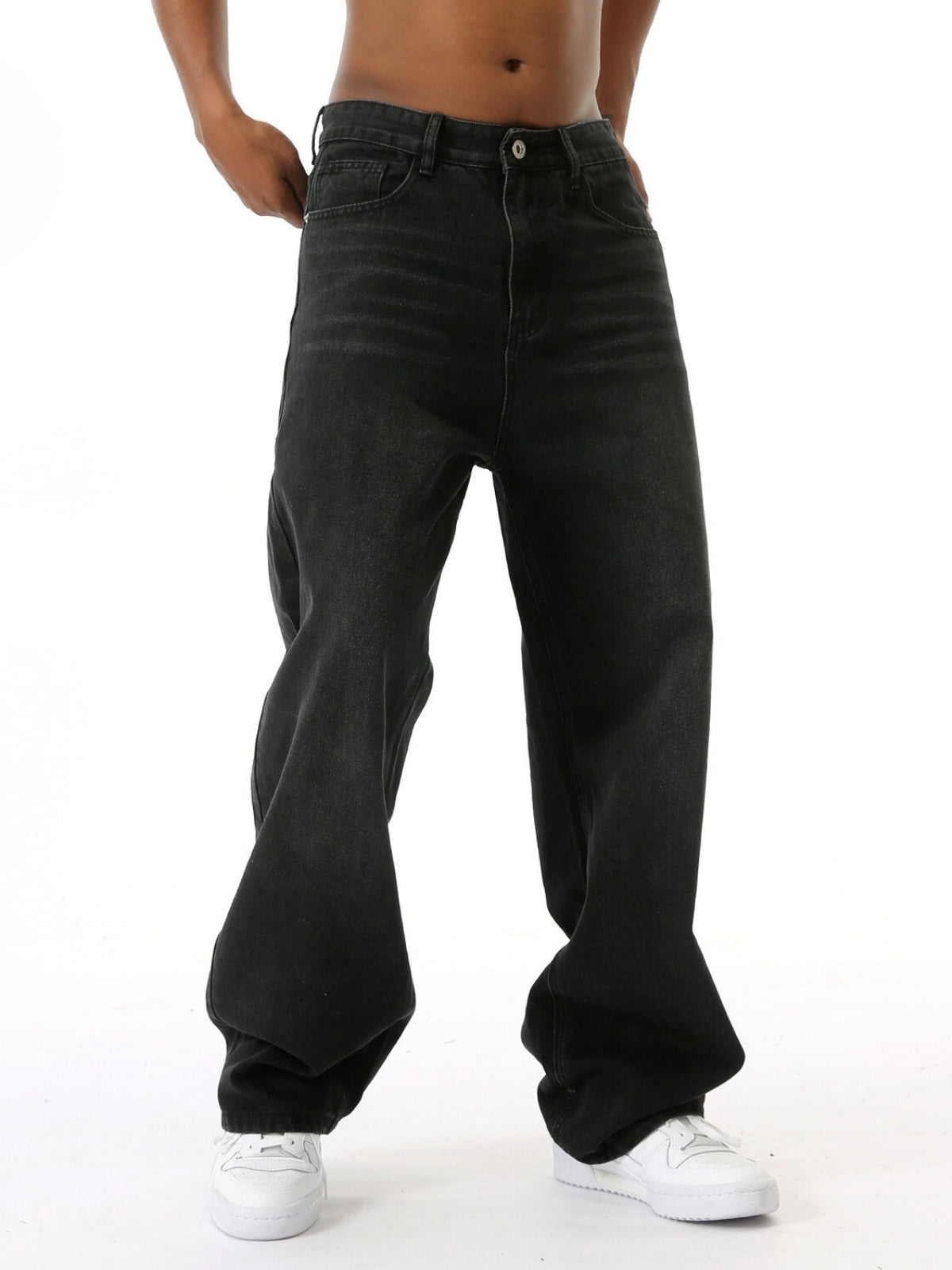 BLACKETS - Baggy Basic Jeans | TEENWEAR.EU