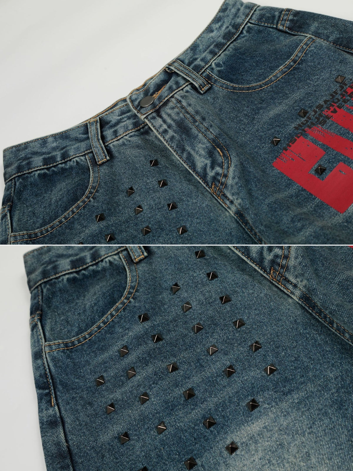 TWOTONE - Baggy Basic Jeans