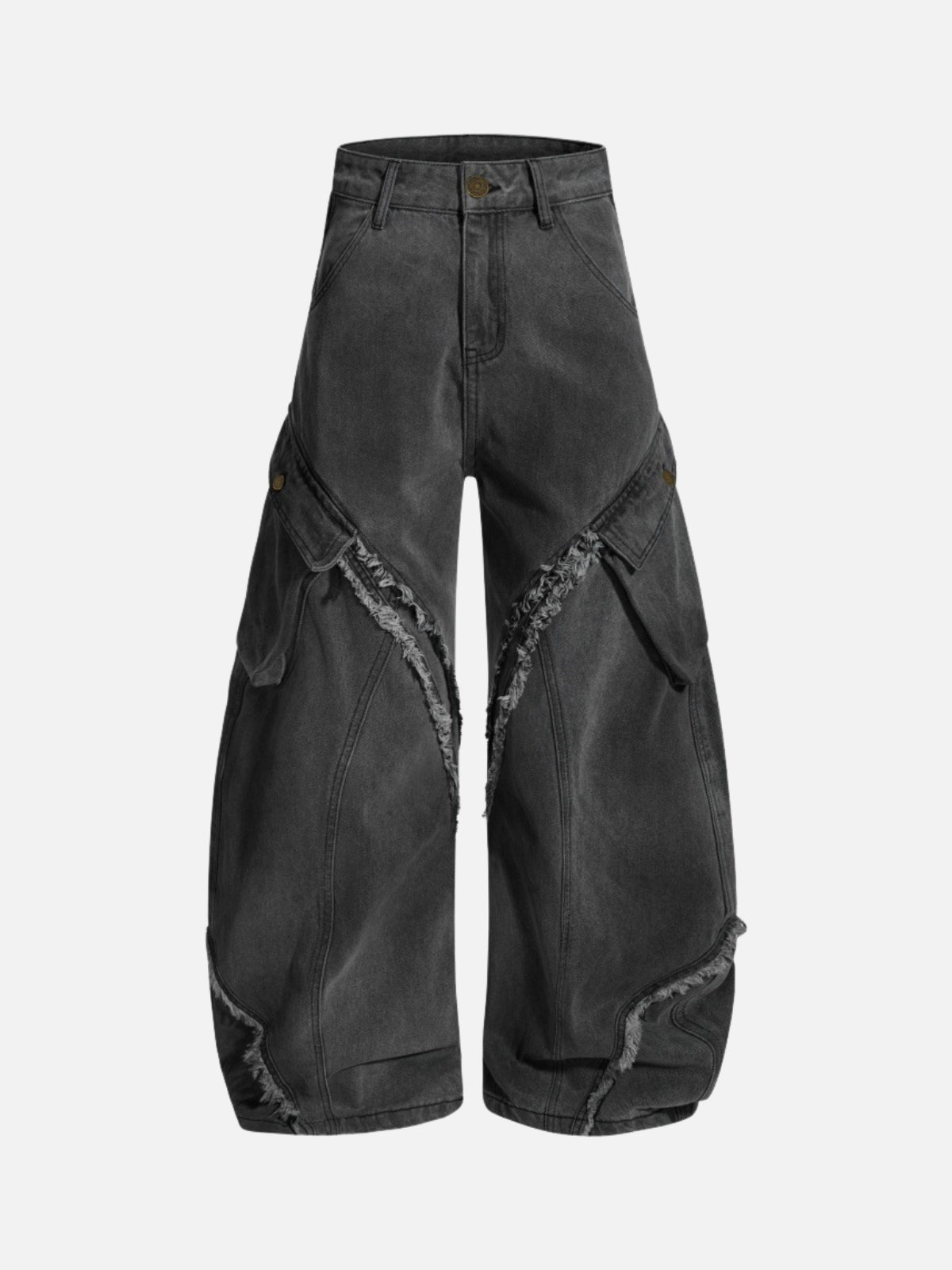 ALIENY - Baggy Graphic Jeans Black | Teenwear.eu
