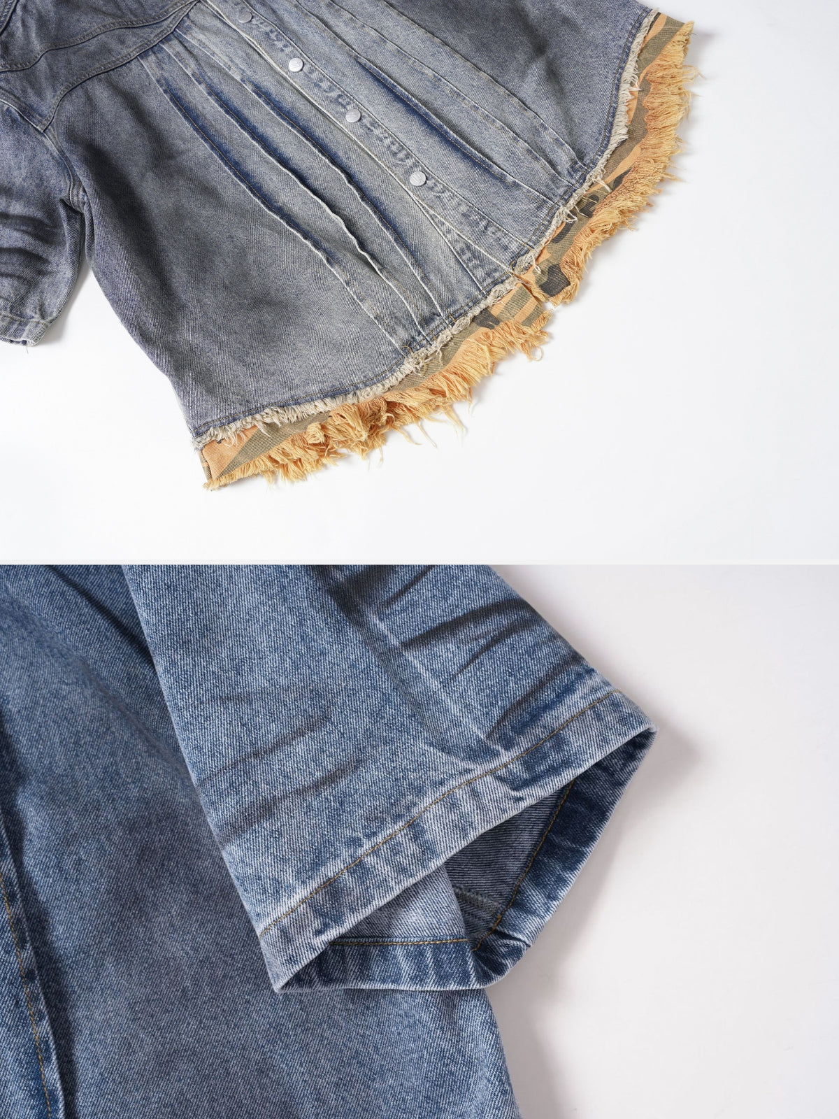 SKAUTY - Oversized Graphic Denim Jacket | Teenwear.eu