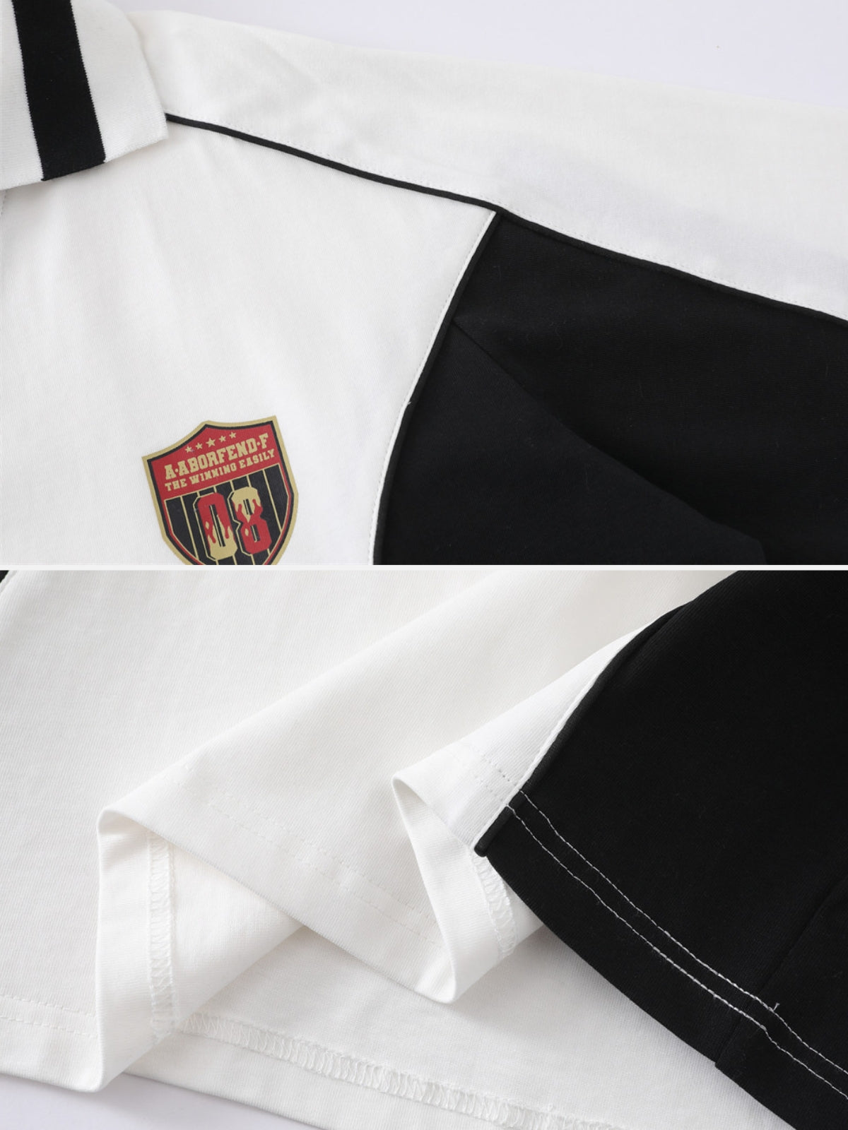 ABORFEND - Oversized Graphic Polo Shirt | Teenwear.eu