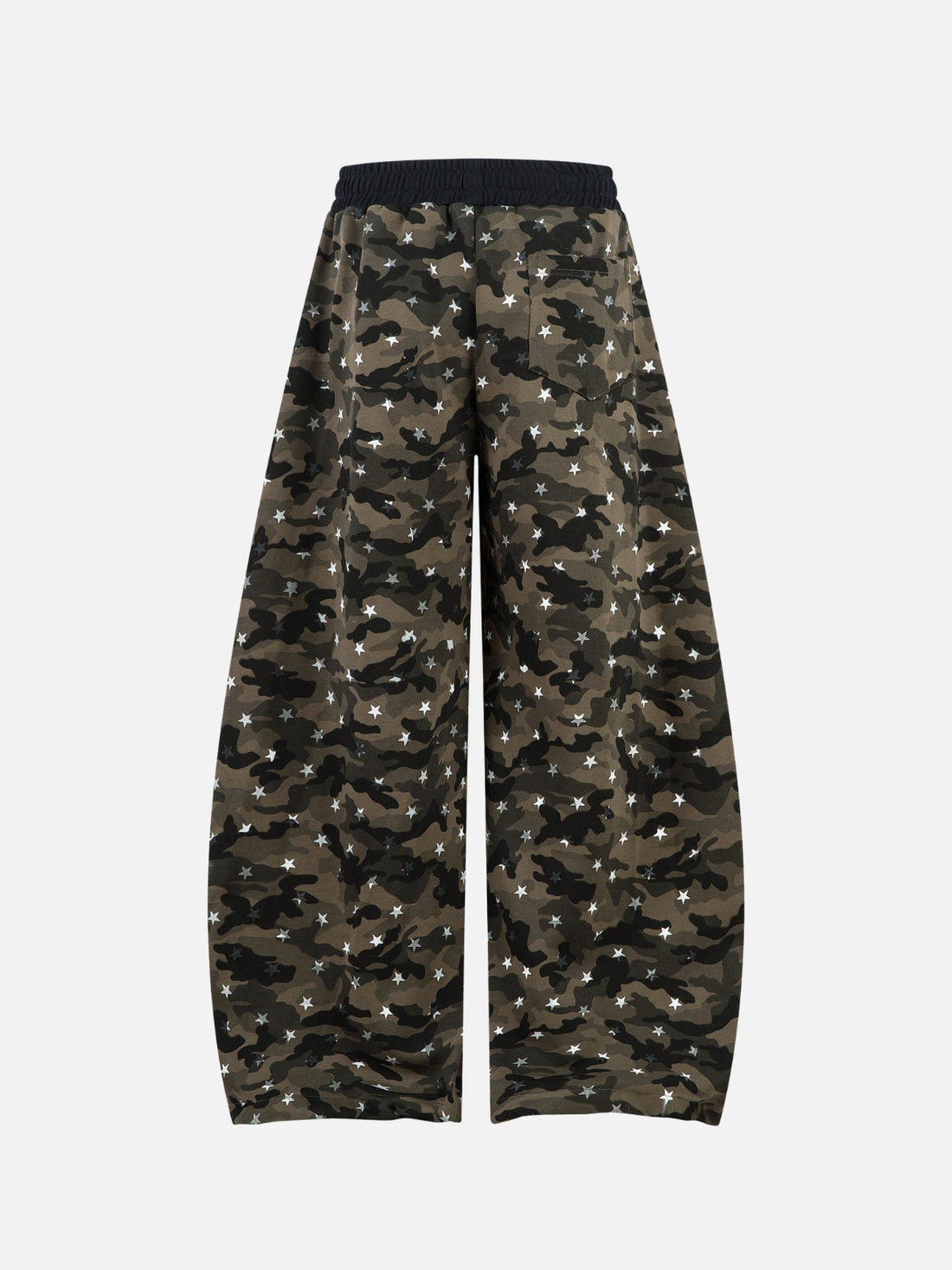 GANGIEZ - Loose Graphic Camo Sweatpants