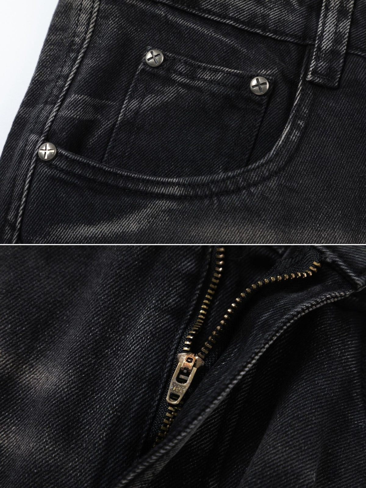 SLICKY - Baggy Embroidered Basic Jeans | TEENWEAR.EU