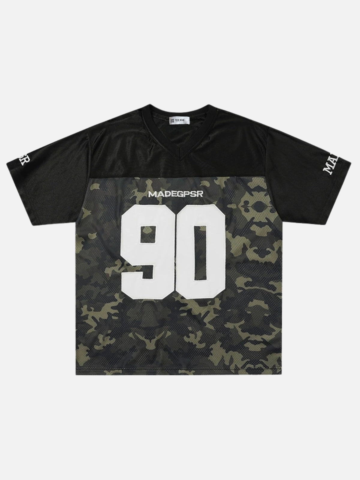 NINEO - Oversized Graphic Camo Jersey Camo | Teenwear.eu