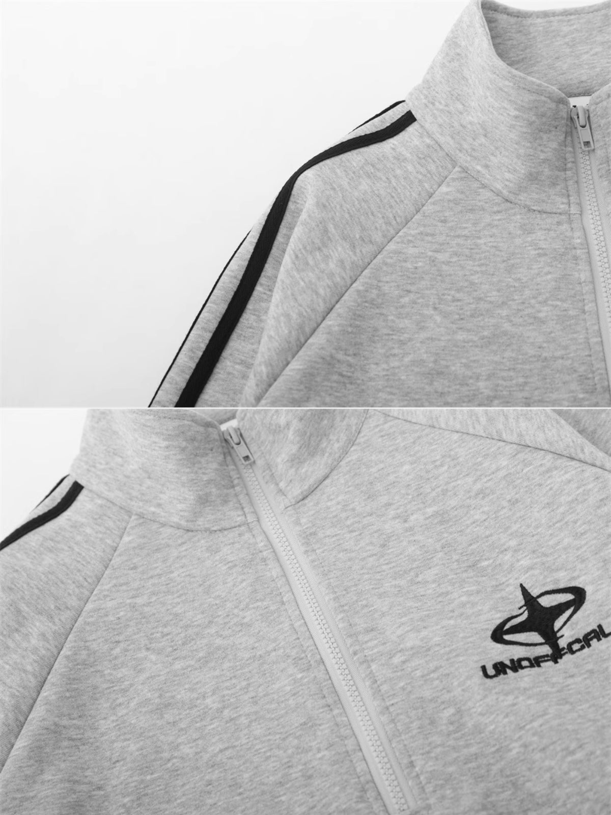 UNOFCALL - Oversized Print Hooded Polo Shirt | TEENWEAR.EU