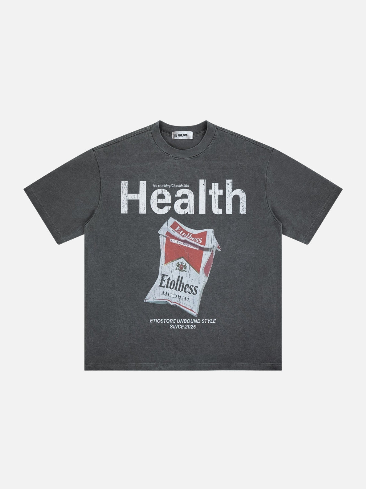 HEALTHY - Oversized Graphic T-Shirt
