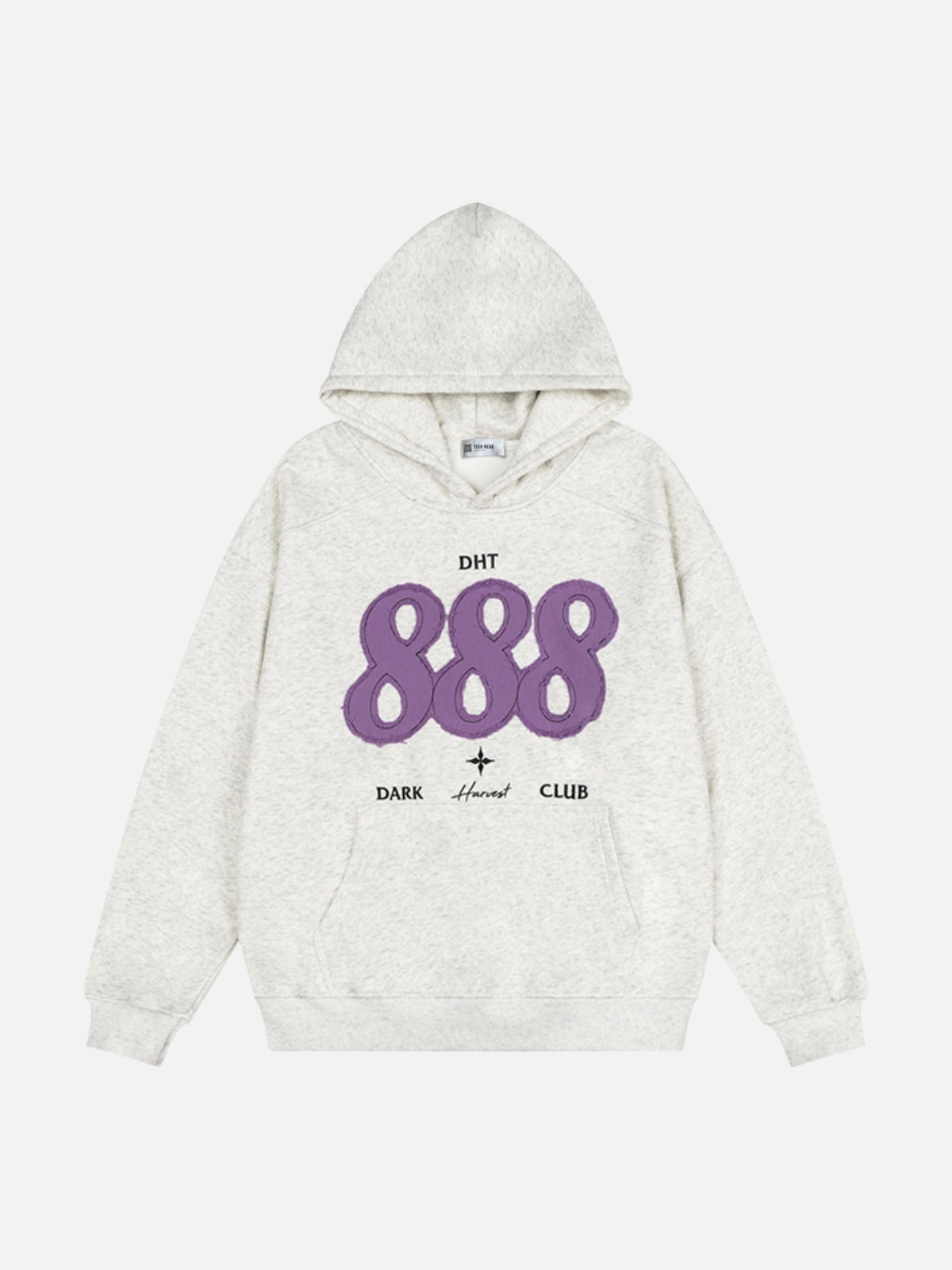 EIGHTY - Oversized Embroidered Hoodie