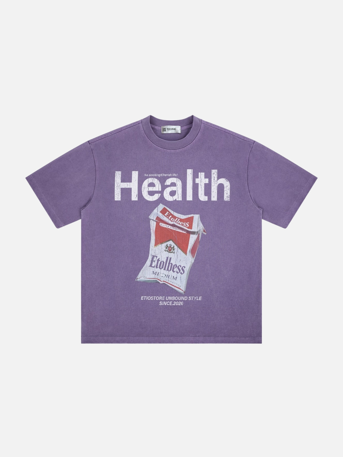 HEALTHY - Oversized Graphic T-Shirt