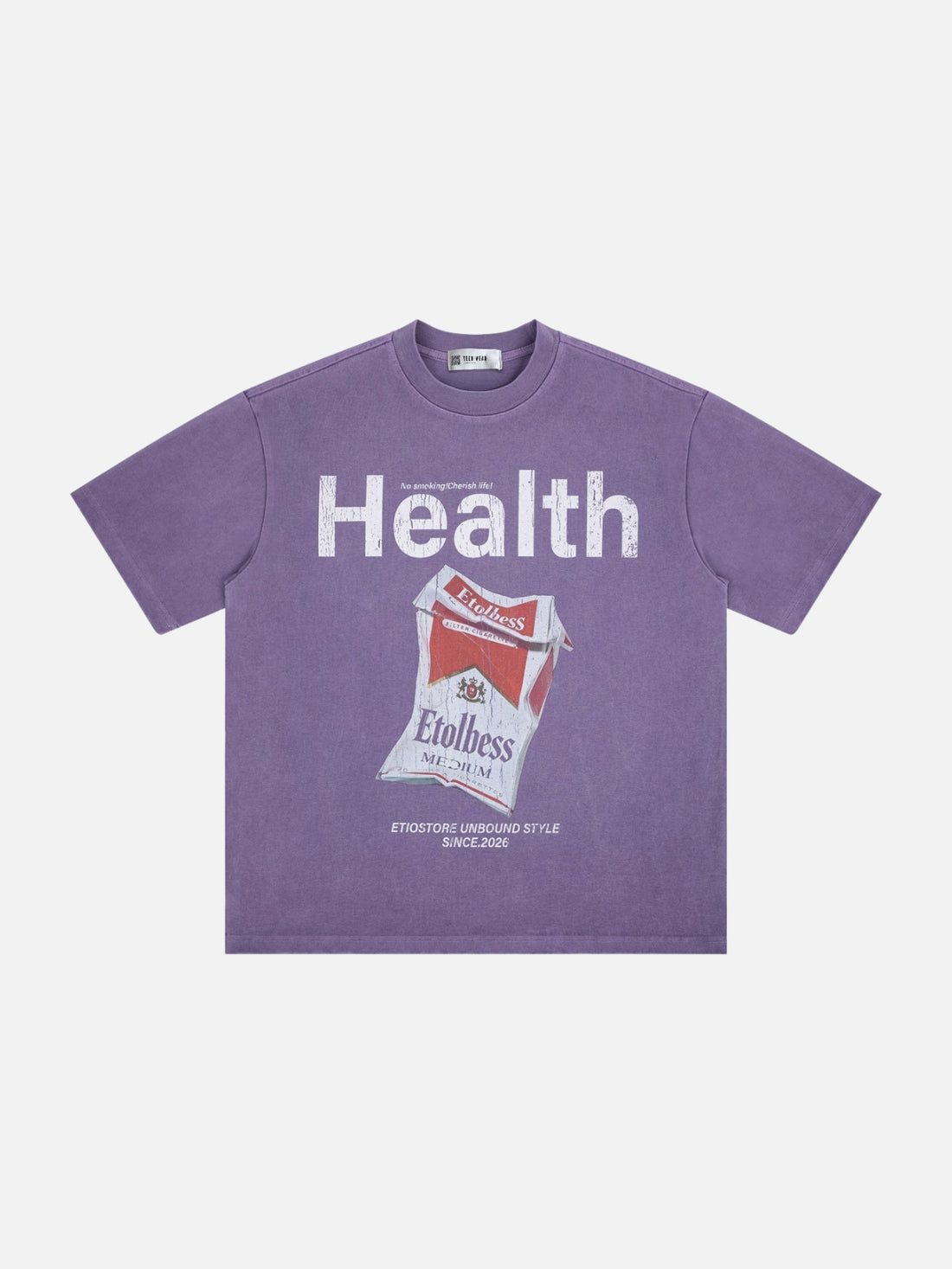 HEALTHY - Oversized Graphic T-Shirt