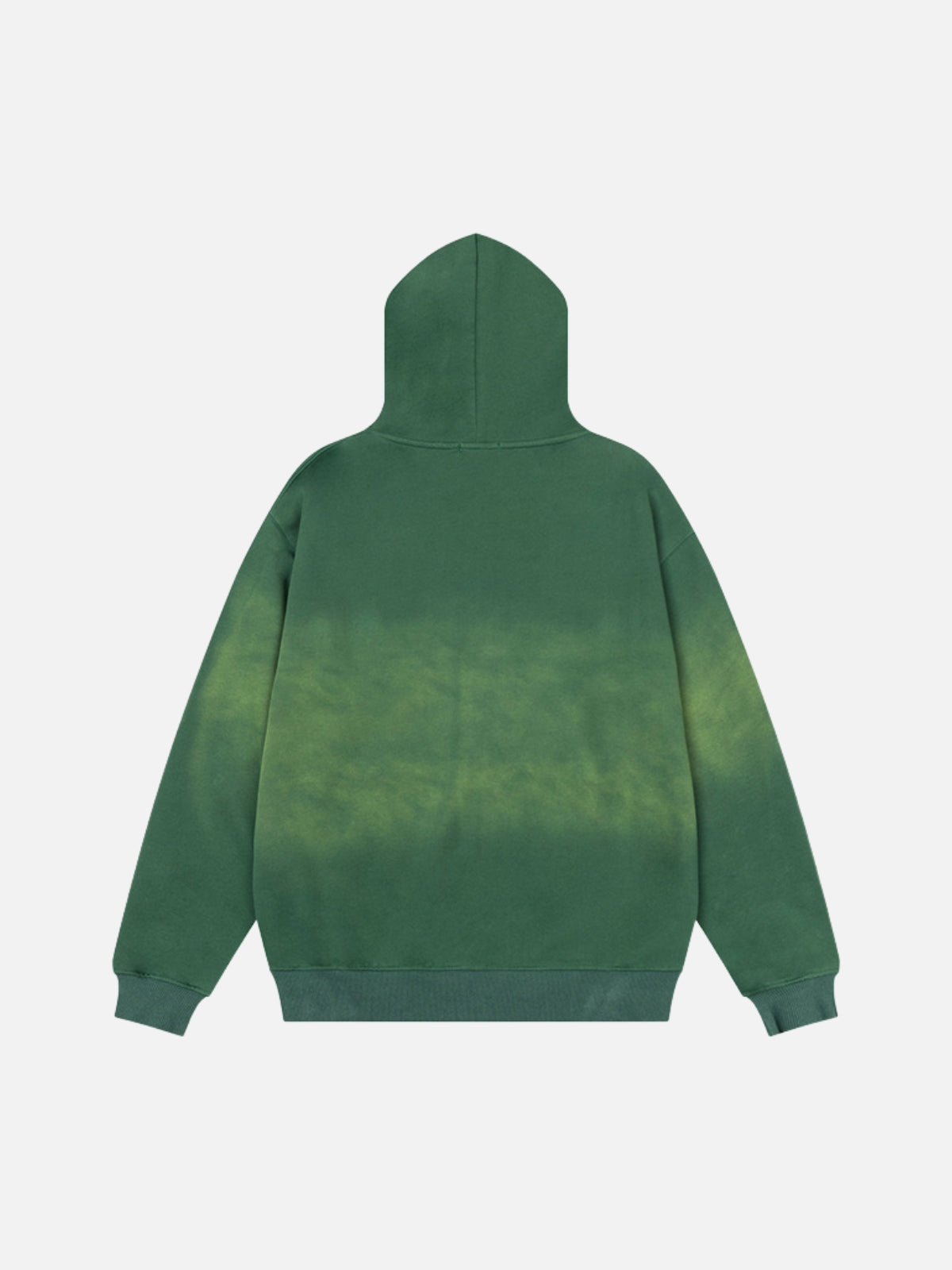 SHIELDY - Oversized Embroidered Zip Up Hoodie