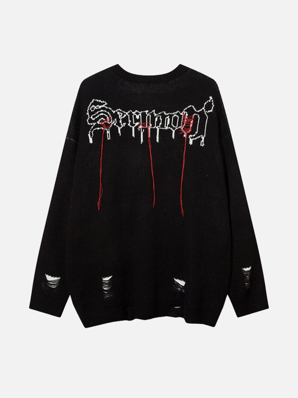 SERMED - Oversized Graphic Sweater | TEENWEAR.EU
