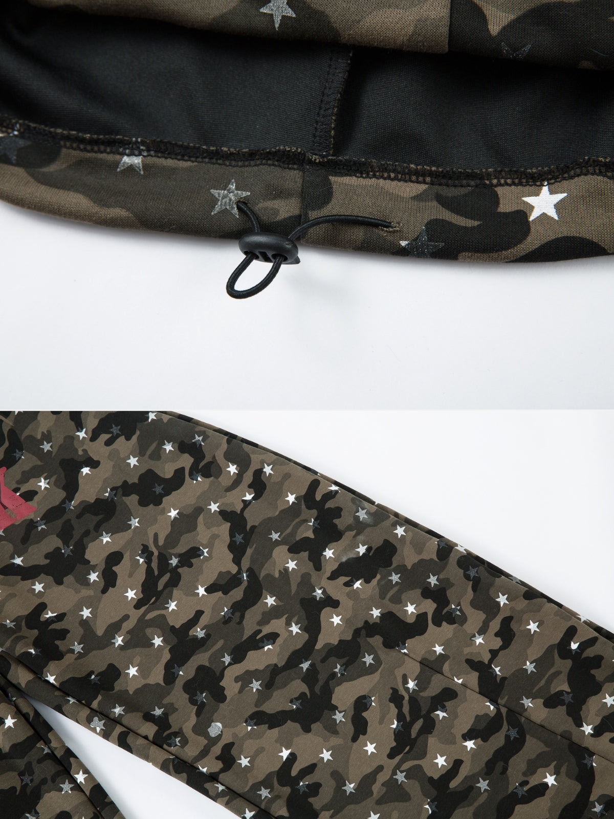 GANGIEZ - Loose Graphic Camo Sweatpants | Teenwear.eu