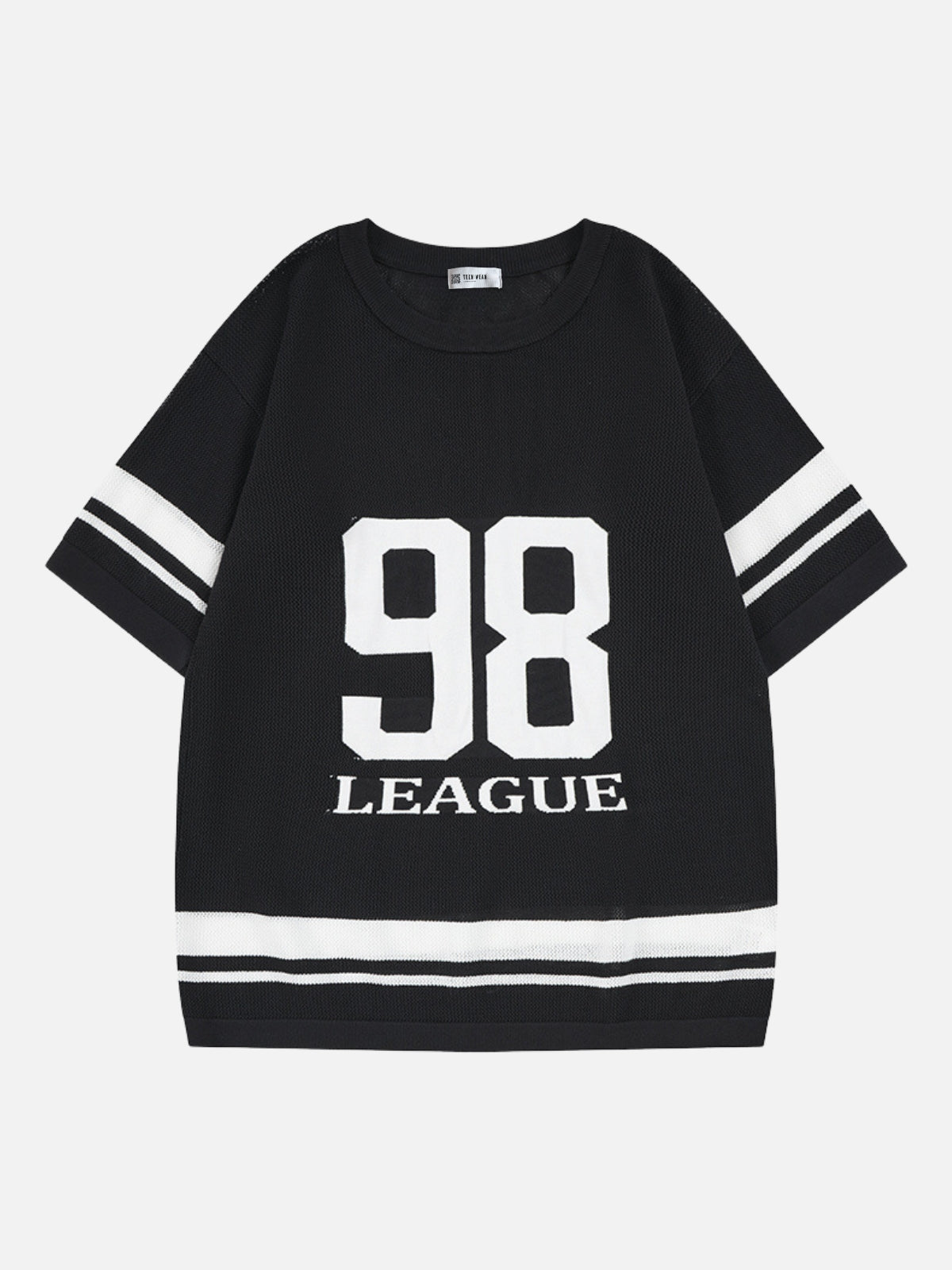 LEAGUO - Oversized Graphic Sweater Jersey