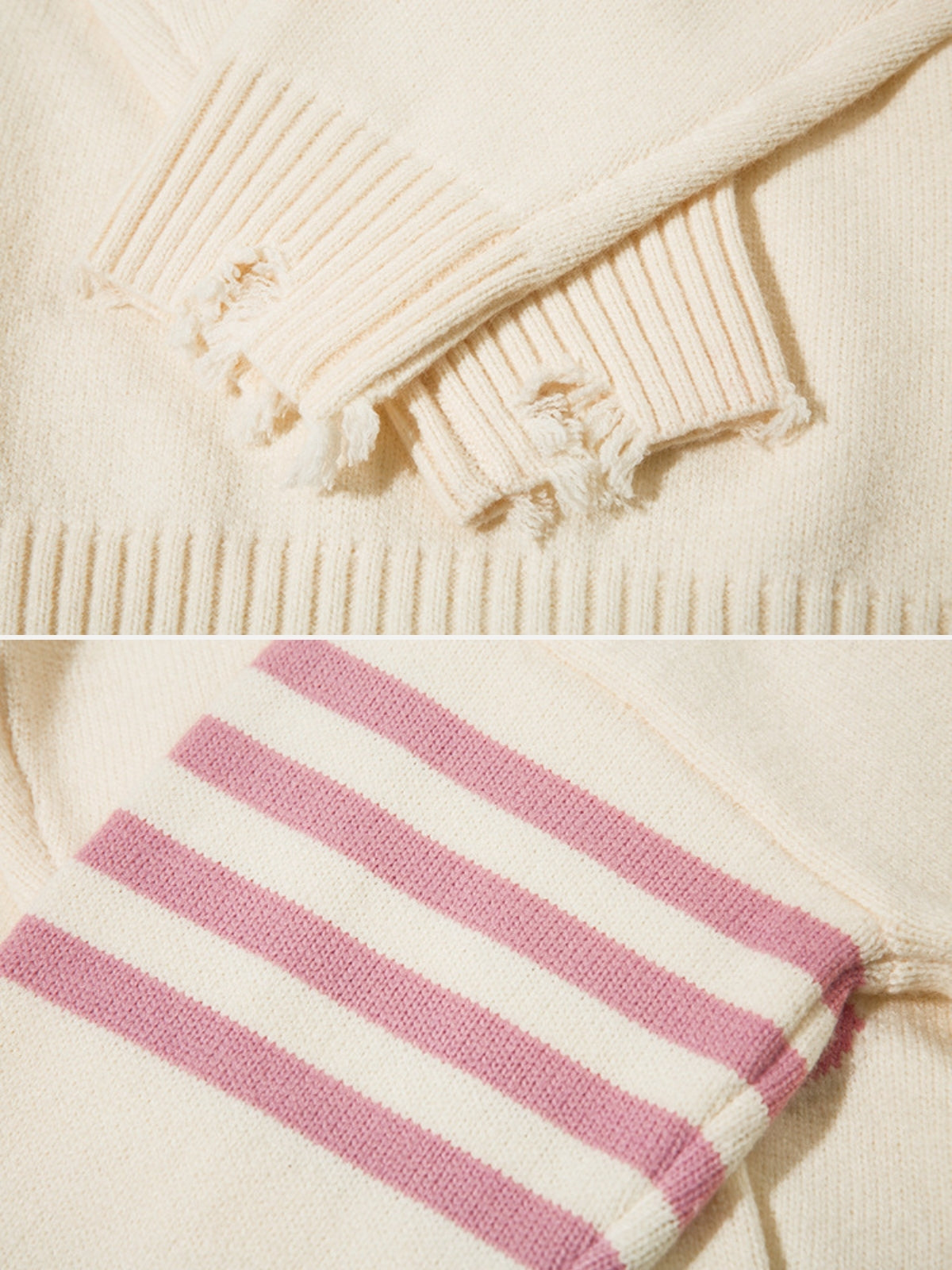 STRAWBERRY - Oversized Embroidered Sweater | TEENWEAR.EU