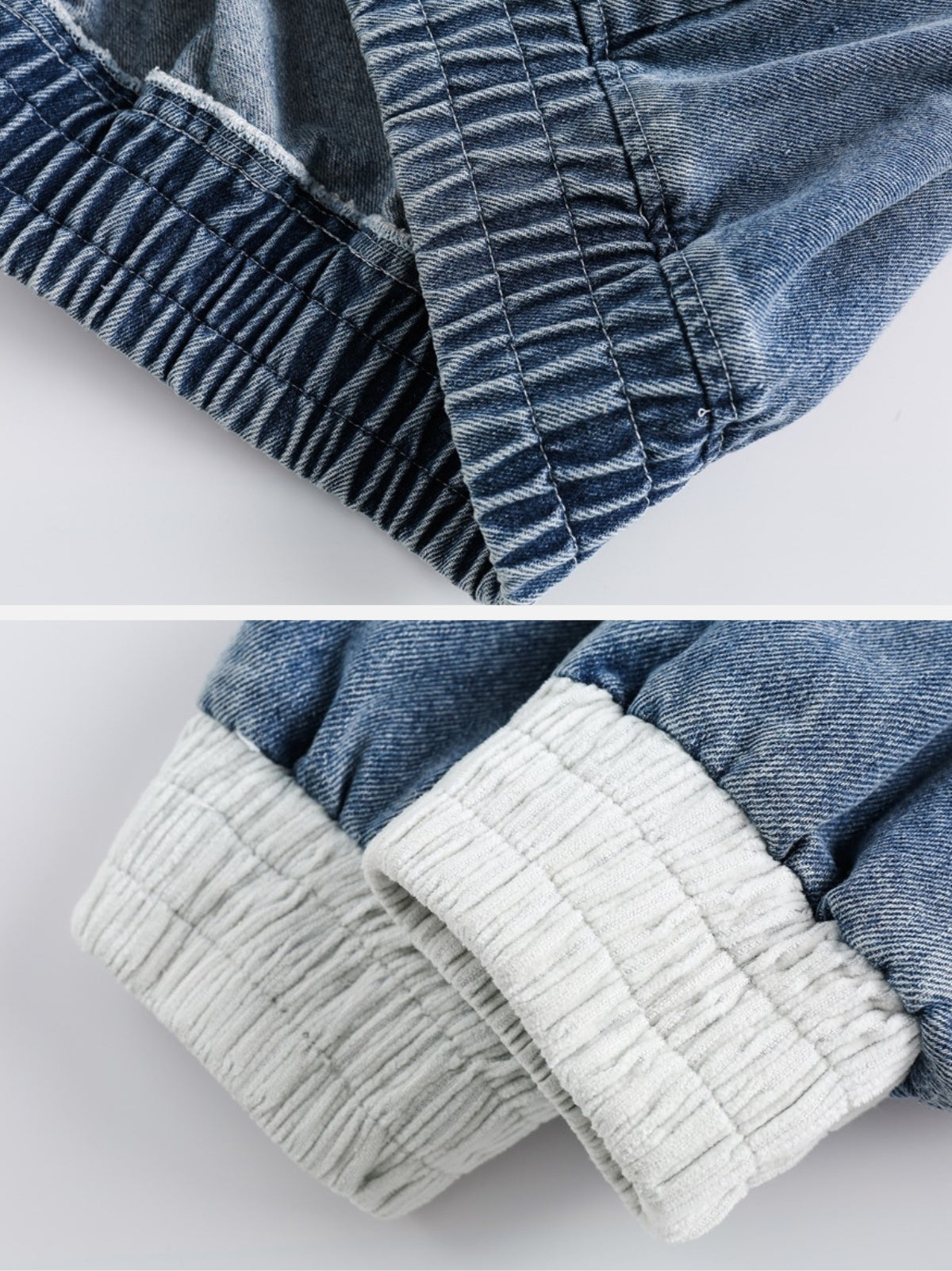 BESTUFF - Denim Patchwork Jacket