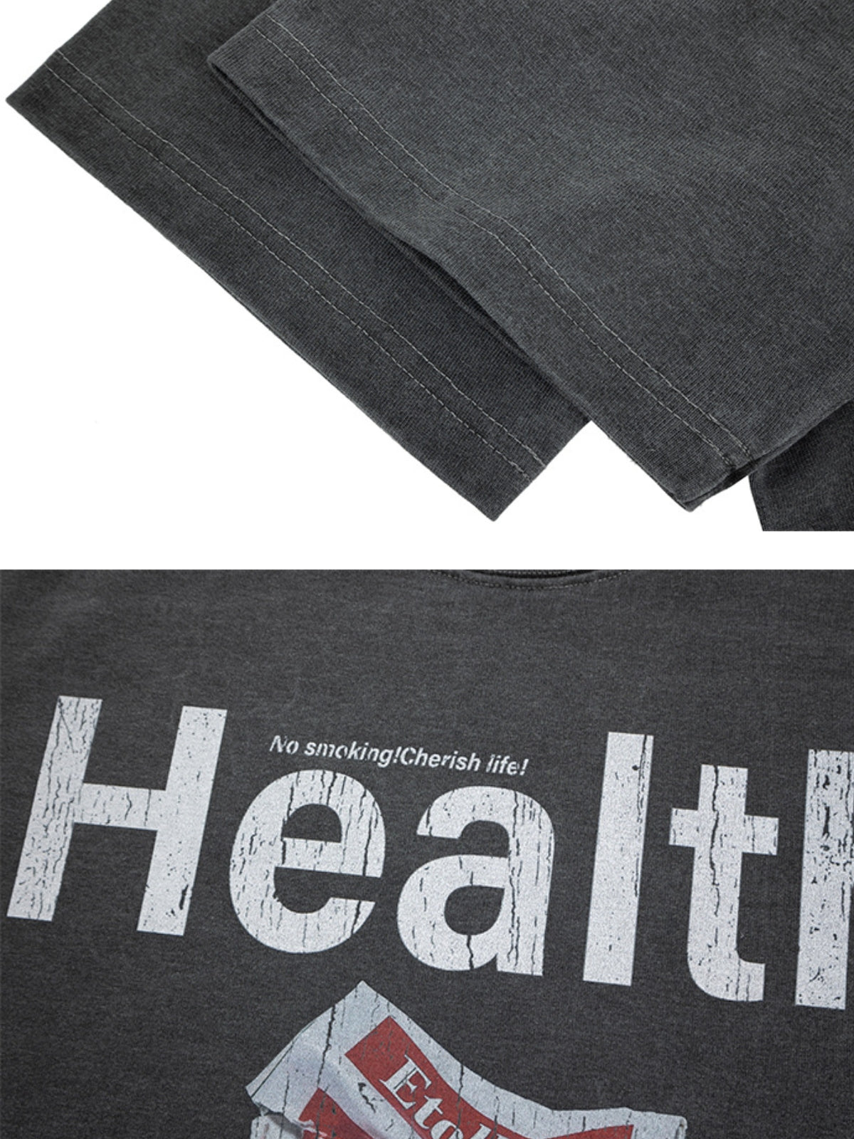 HEALTHY - Oversized Graphic T-Shirt