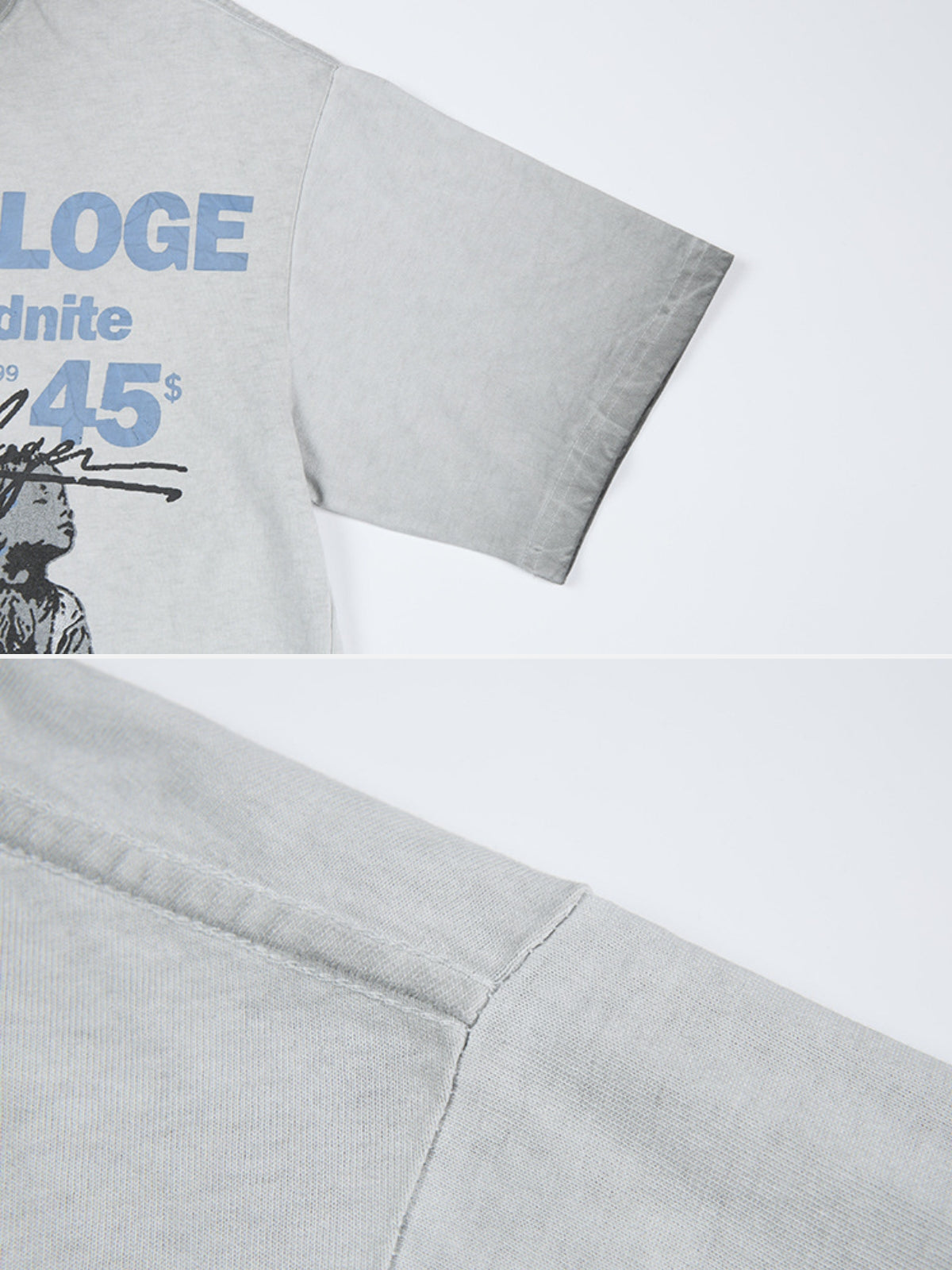 SAINTY - Oversized Graphic T-Shirt