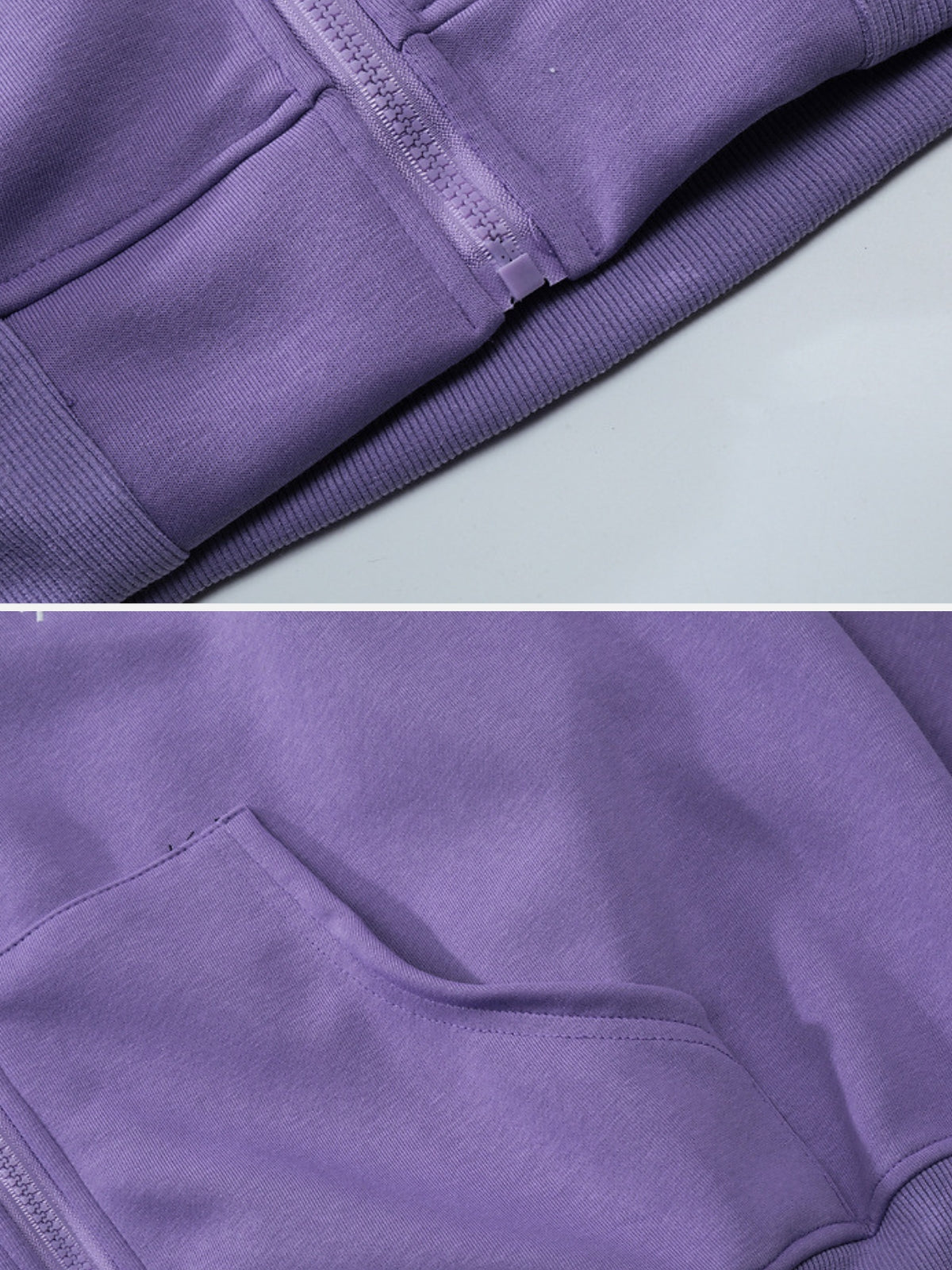 GEESAS - Oversized Embroidered Zip Up Hoodie | TEENWEAR.EU