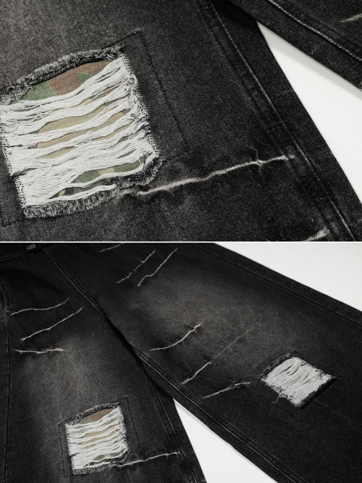 CAMOZON – Baggy Camouflage Basic Jeans