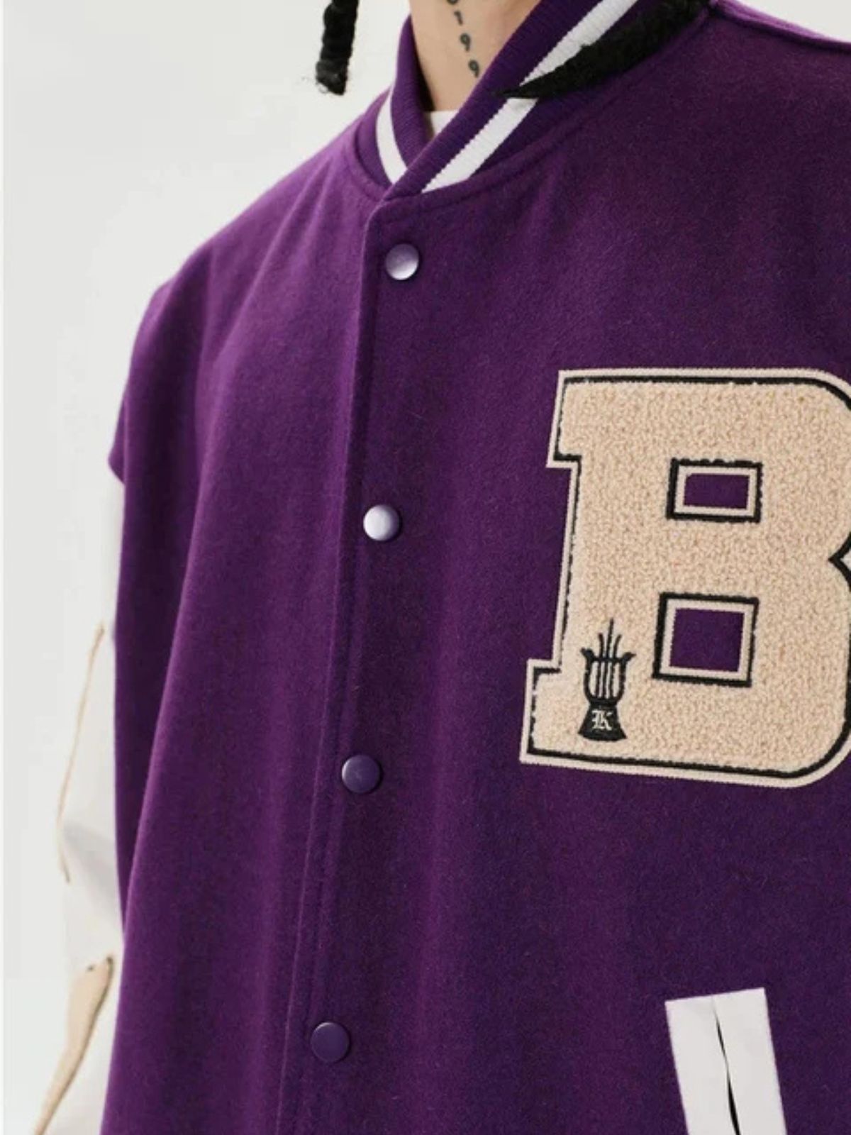 BONES - Embroidered Varsity Jacket | TEENWEAR.EU