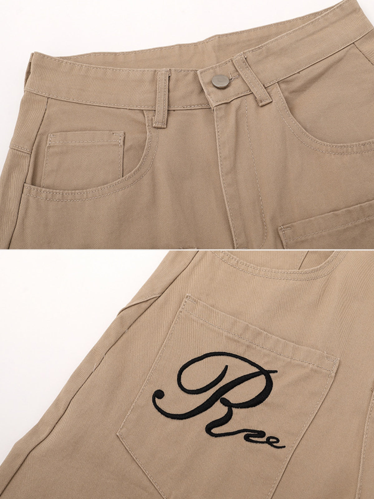 SCRIPTY - Baggy Embroidered Pants | Teenwear.eu