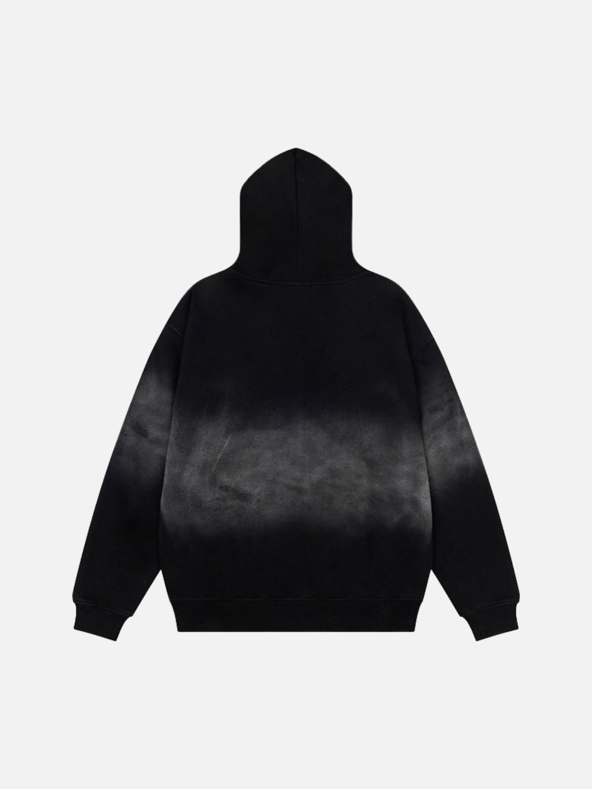 SHIELDY - Oversized Embroidered Zip Up Hoodie