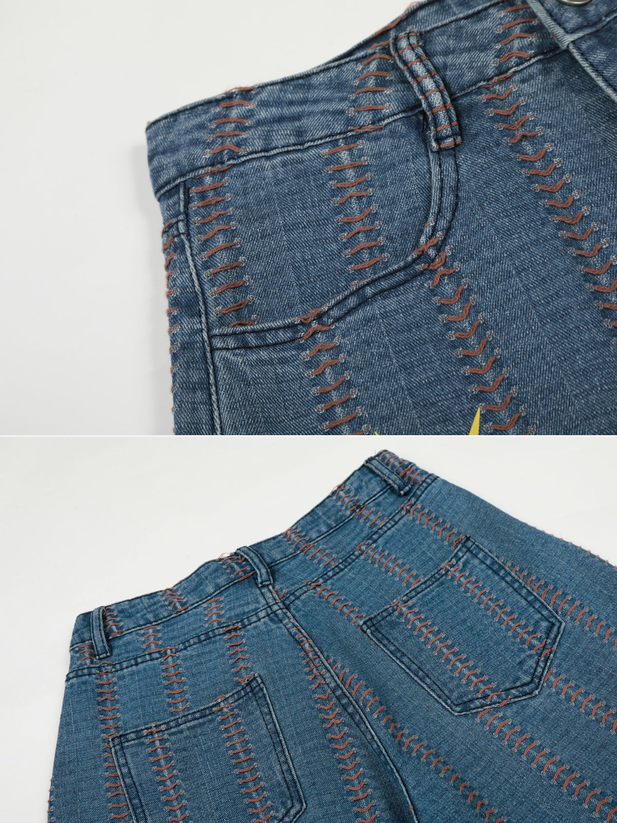 PUNKZY - Baggy Graphic Jeans