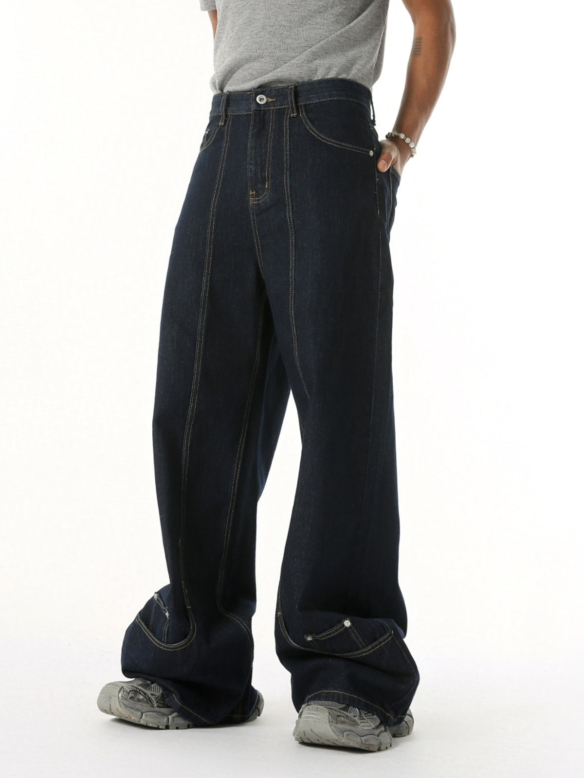 VELOCITY - Ultra Baggy Basic Jeans | TEENWEAR.EU