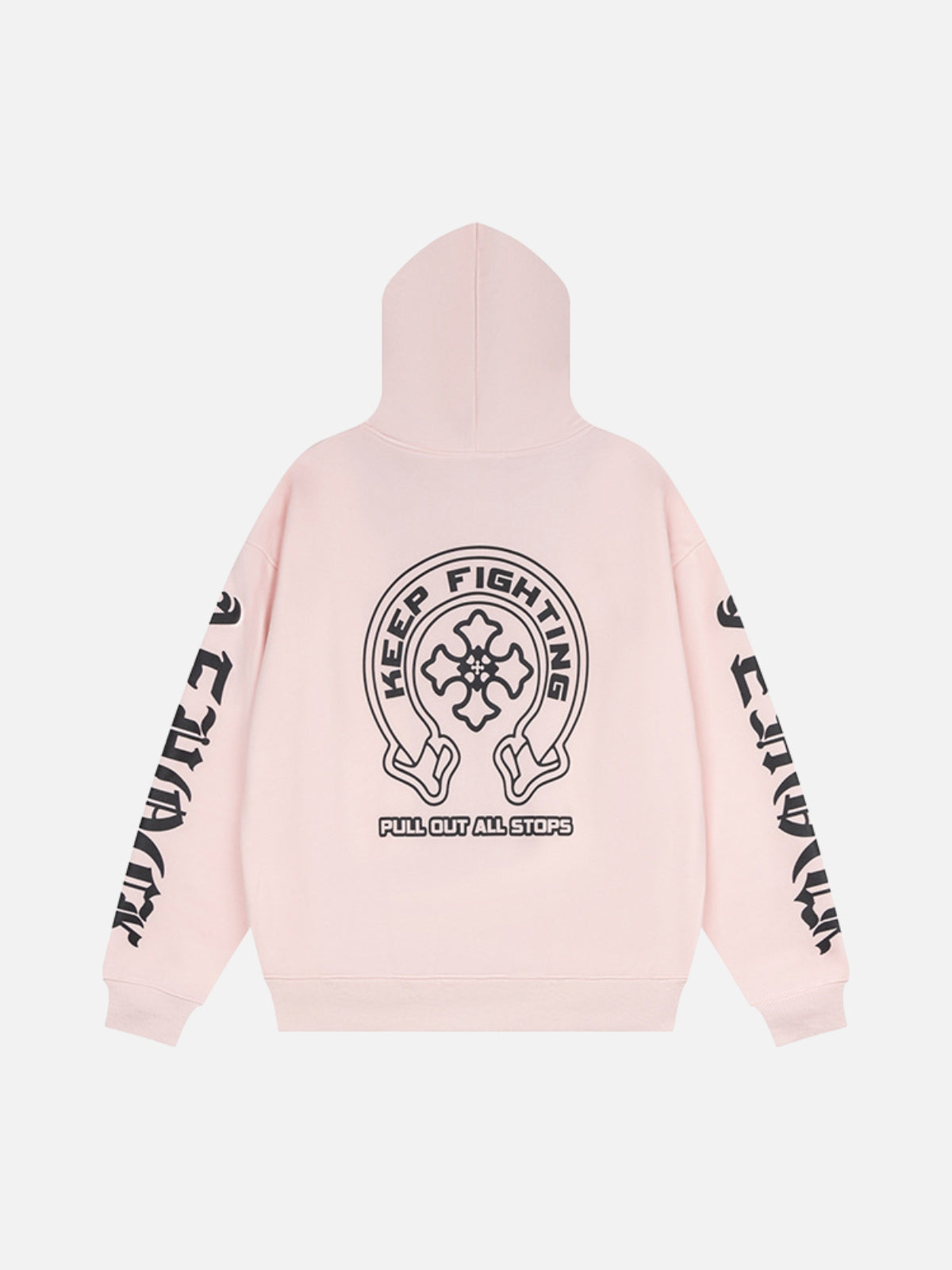 WILDER - Oversized Leopard Zip Up Hoodie