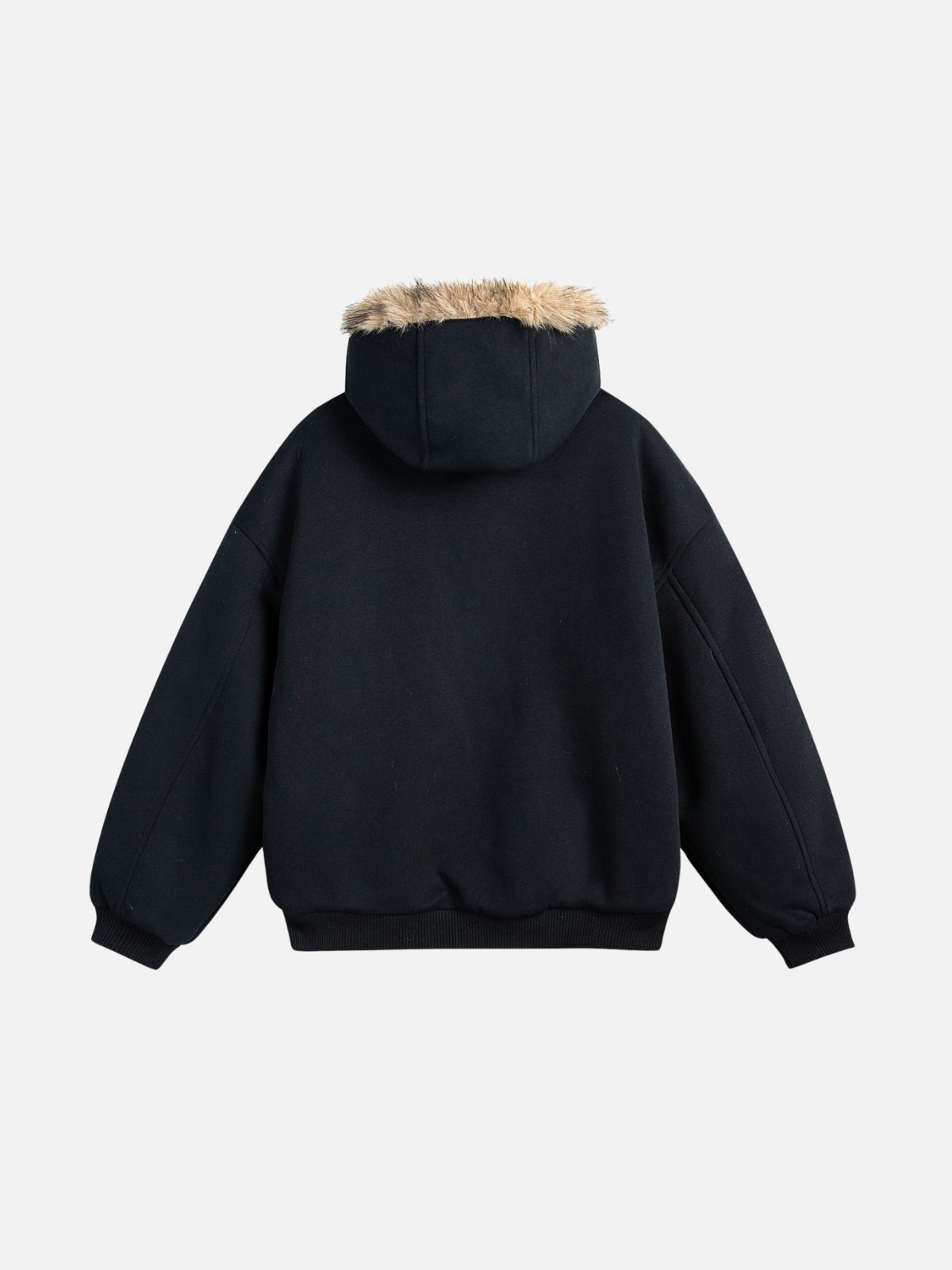 TRENDS - Oversized Sherpa Zip Up Jacket | Teenwear.eu