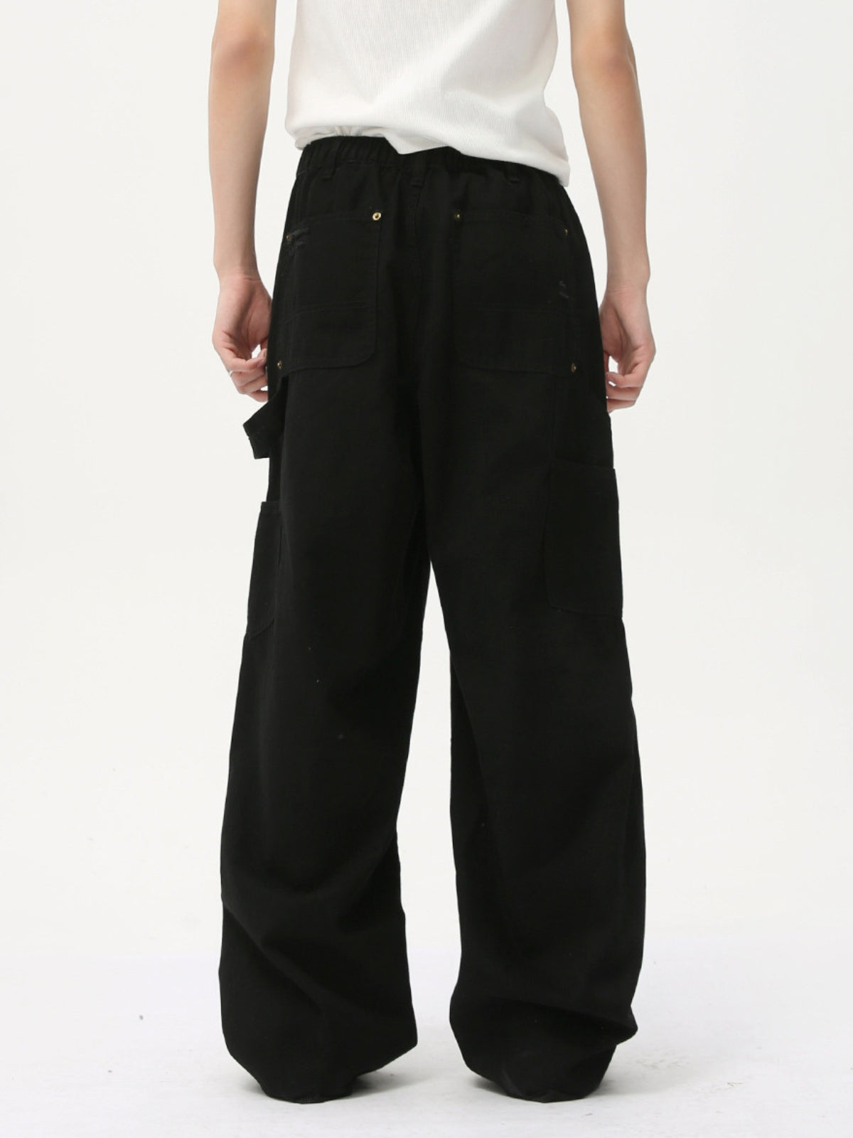 BLAKENED - Baggy Basic Cargo Jeans